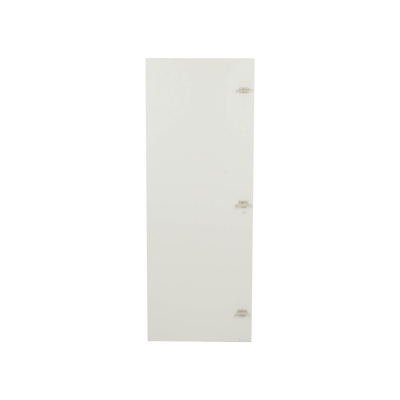 Gabinete para instalación de 4 Baterías , Fabricado en Lámina Galvanizada, Accesorios para poste (No incluidos)