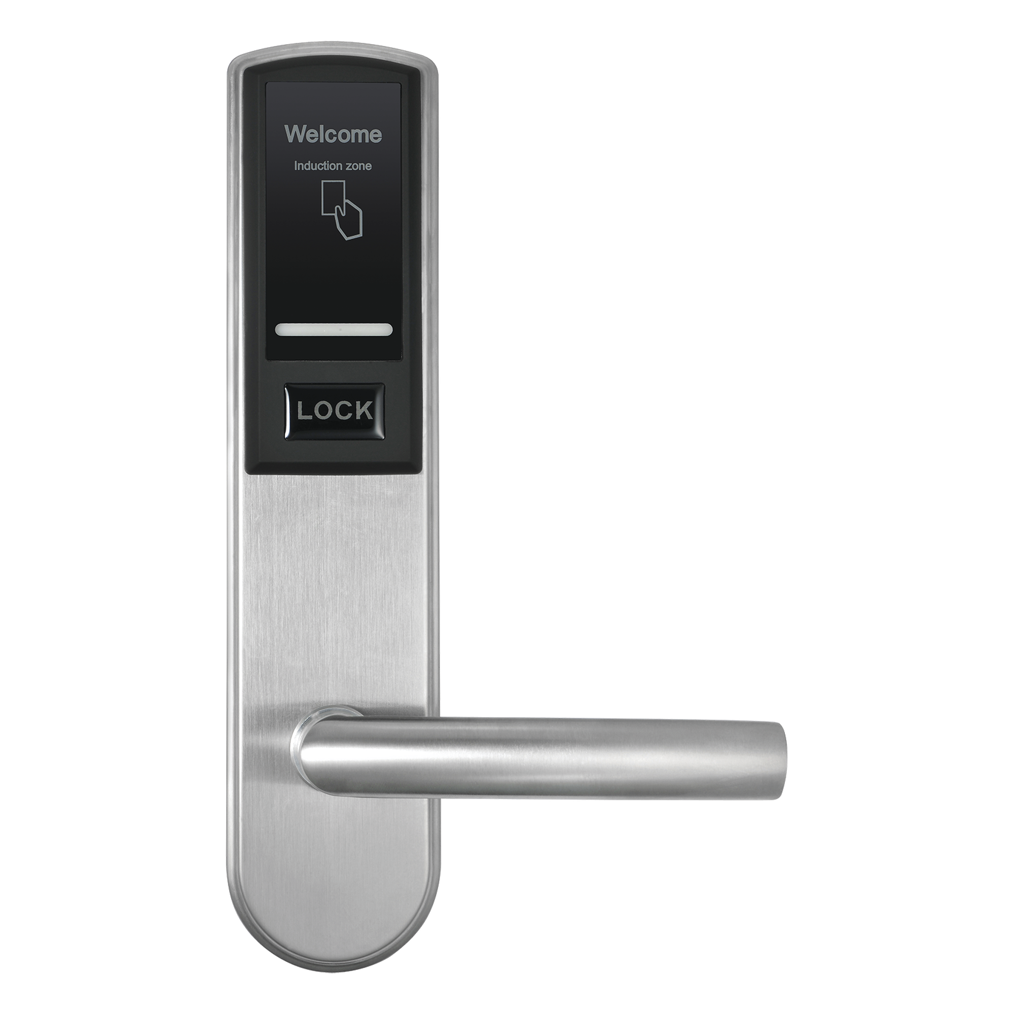 Cerradura para Hotel Derecha / Tarjetas MIFARE 13.56 MHz / Aleación de Zinc / 224 Eventos / Software ZKBio CVSecurity — ZKTECO · SKU LH3000R