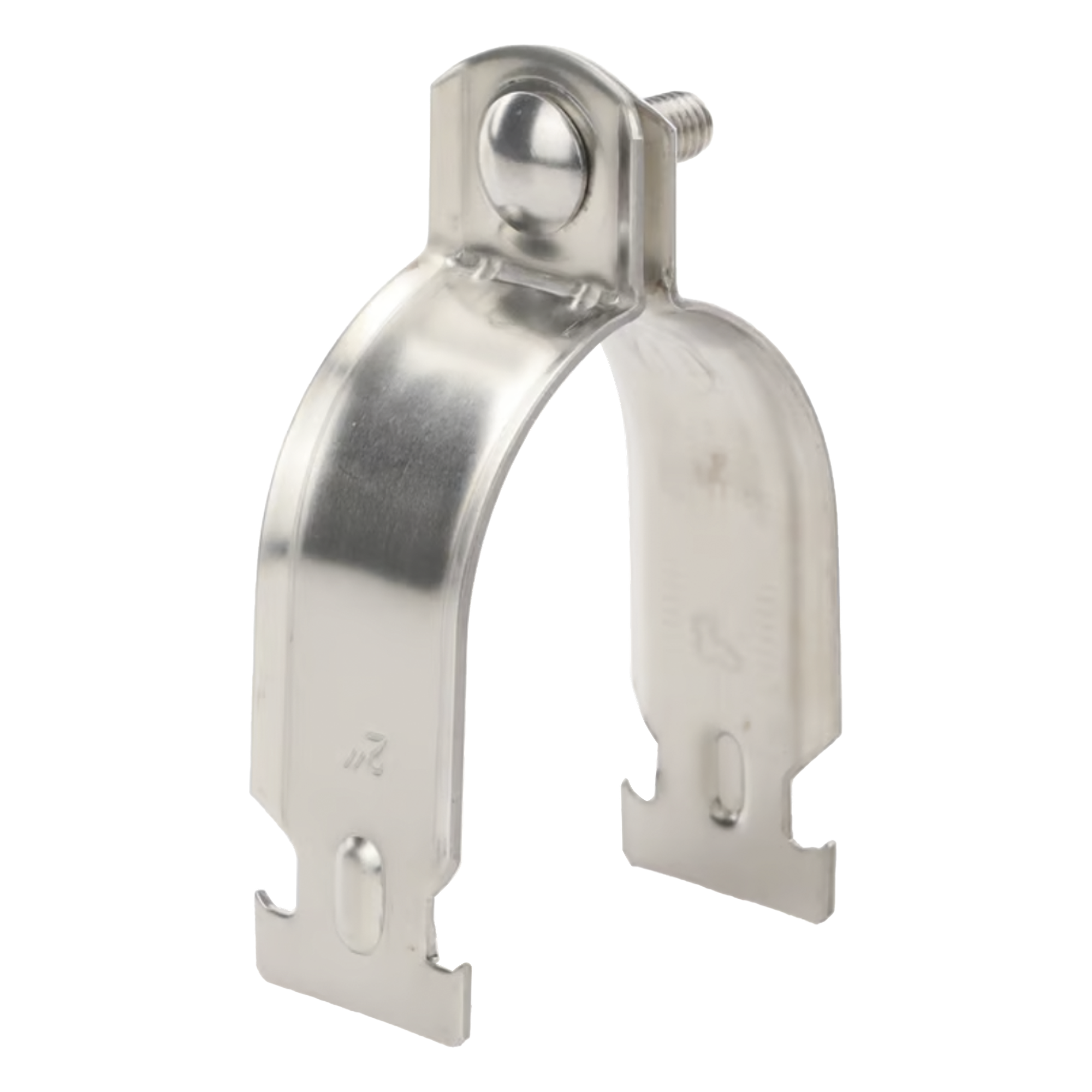 Abrazadera de Acero Inoxidable de 2 " Para Unicanal Tipo Strut — SYSCOM TOWERS · SKU STRUT-STRAP2