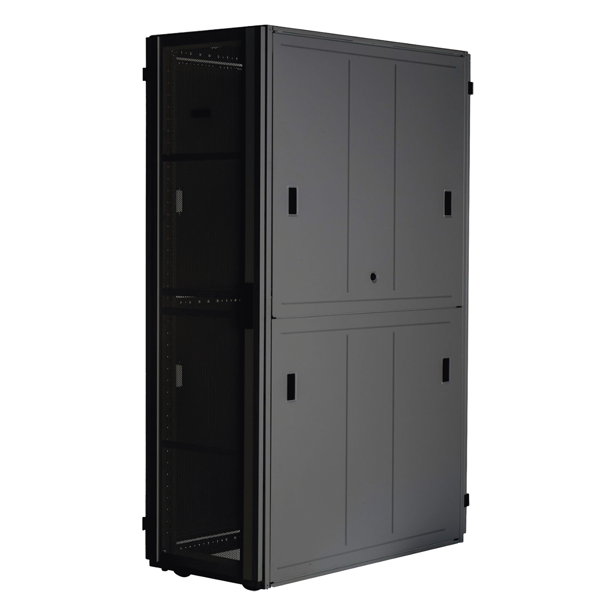 Gabinete FlexFusion™ XGL (Light) para Centros de Datos, 42 UR, 800 mm de Ancho, 1070 mm de Profundidad, Fabricado en Acero, Color Negro — PANDUIT · SKU XGL84212B