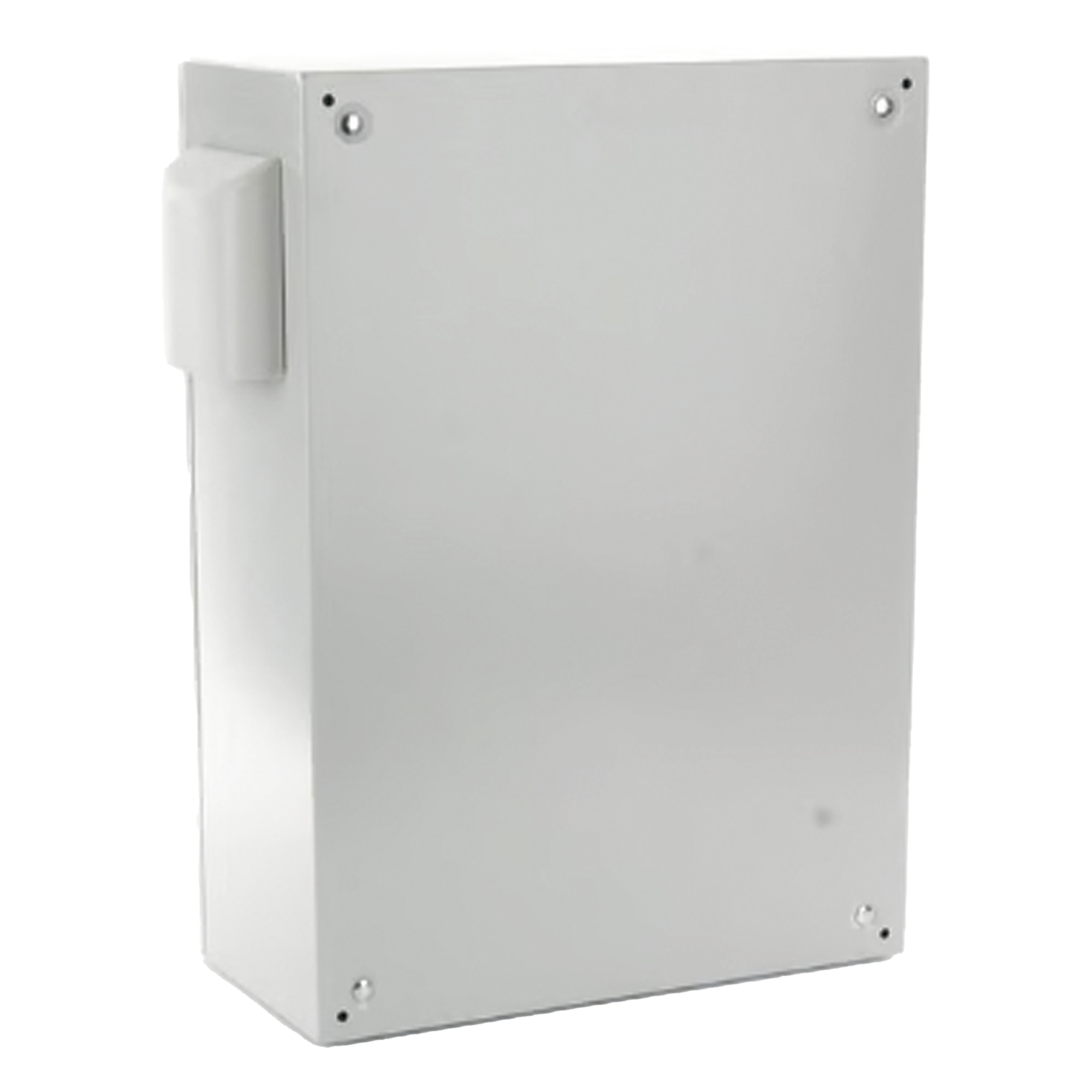 Gabinete de Acero para Exterior / IP55 / Ventilación Integrada / 500 x 700 x 250 mm / Placa Trasera Metálica / Cerradura con Llave