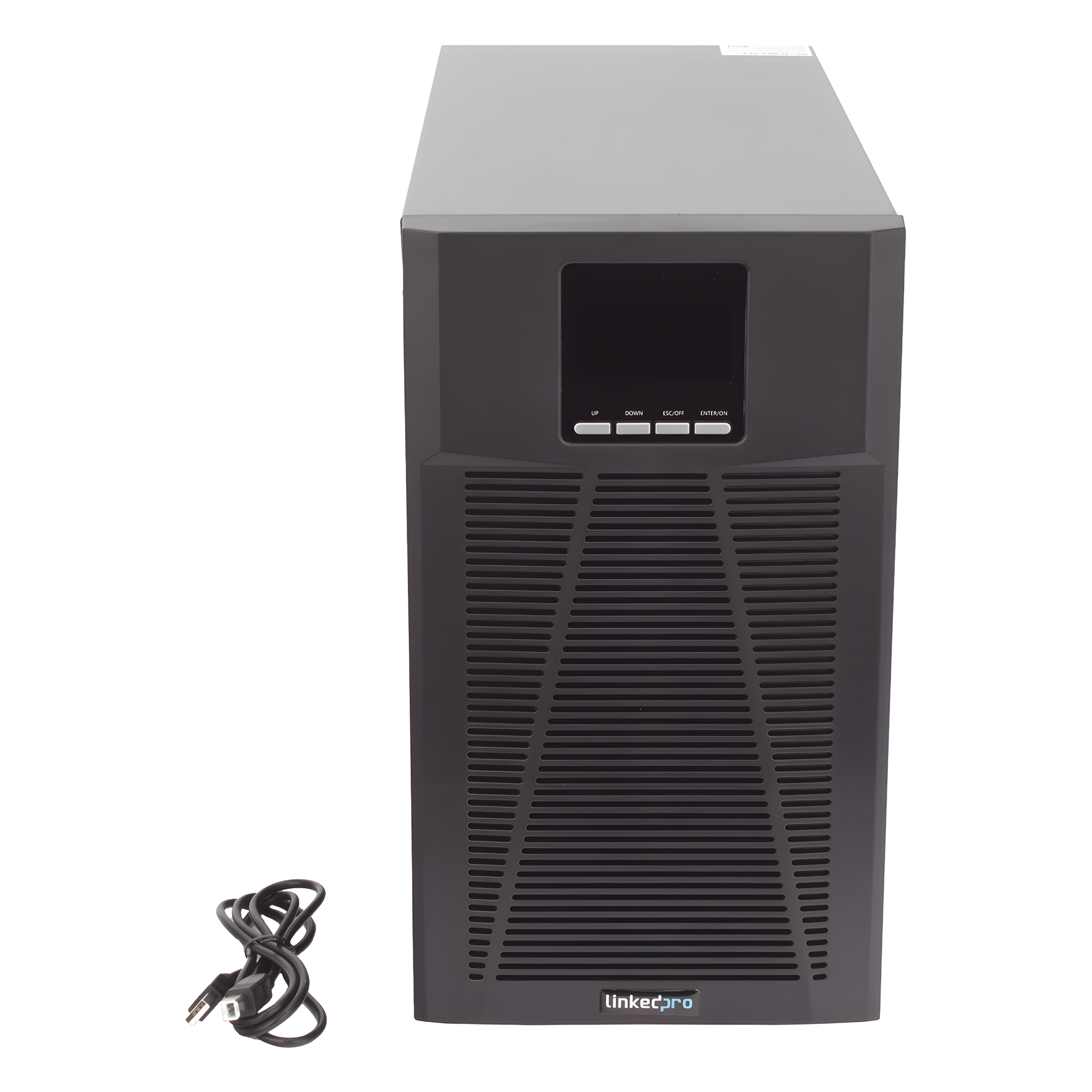 UPS 3000VA / 2700W Online Doble Conversión /Sin Cable de Alimentación/ 4 tomas 5-15R / Regulación de Voltaje / Protección RJ45