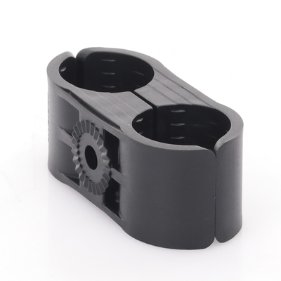 Paquete de 10 Sujetadores Plasticos Para Cable Coaxial de 1- 1/4"