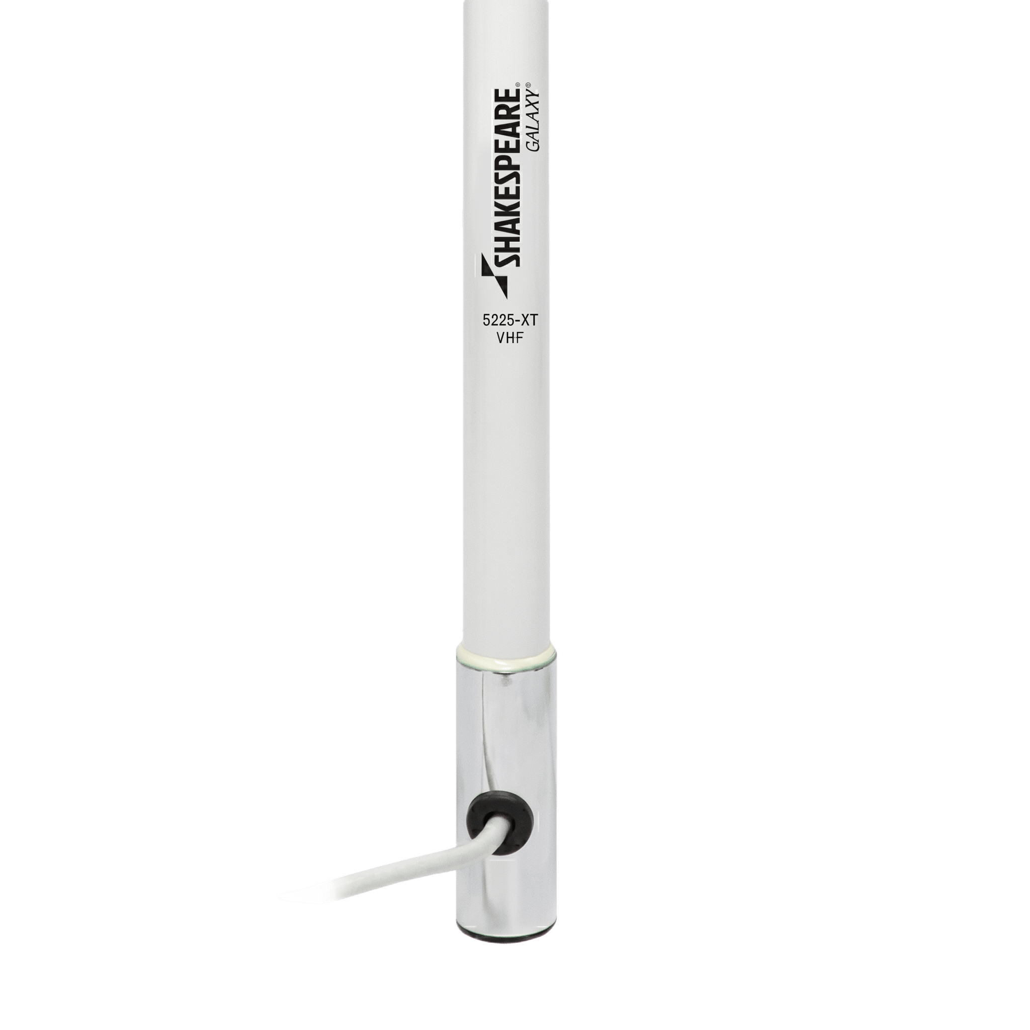 Antena Marina VHF / Para Uso en Embarcaciones / Ganancia de 6 dB / Potencia de Entrada de 100 Watts / Serie Galaxy