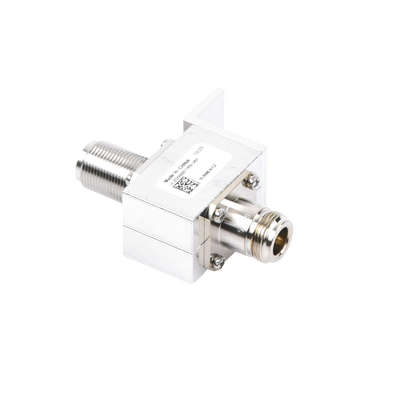Protector Coaxial RF / 125-1000 MHz / 50 Ω / Conectores N Hembra / Bloqueo DC / 40 kA