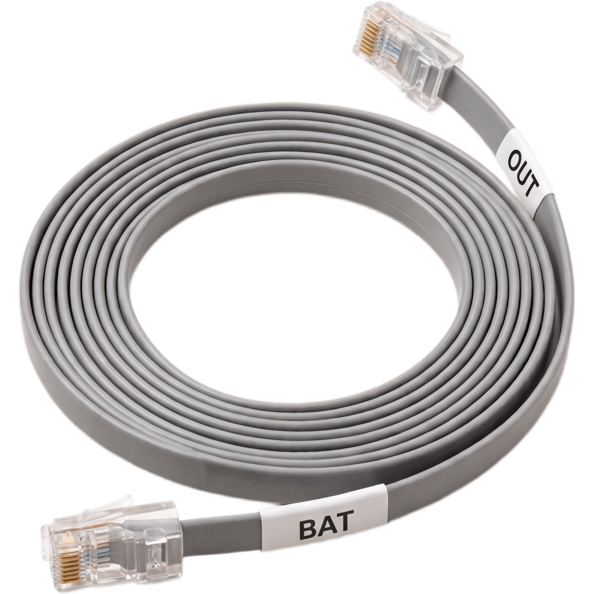 Cable de Comunicación RJ45-RJ45 para Comunicación entre Controladores y Baterías EPEVER