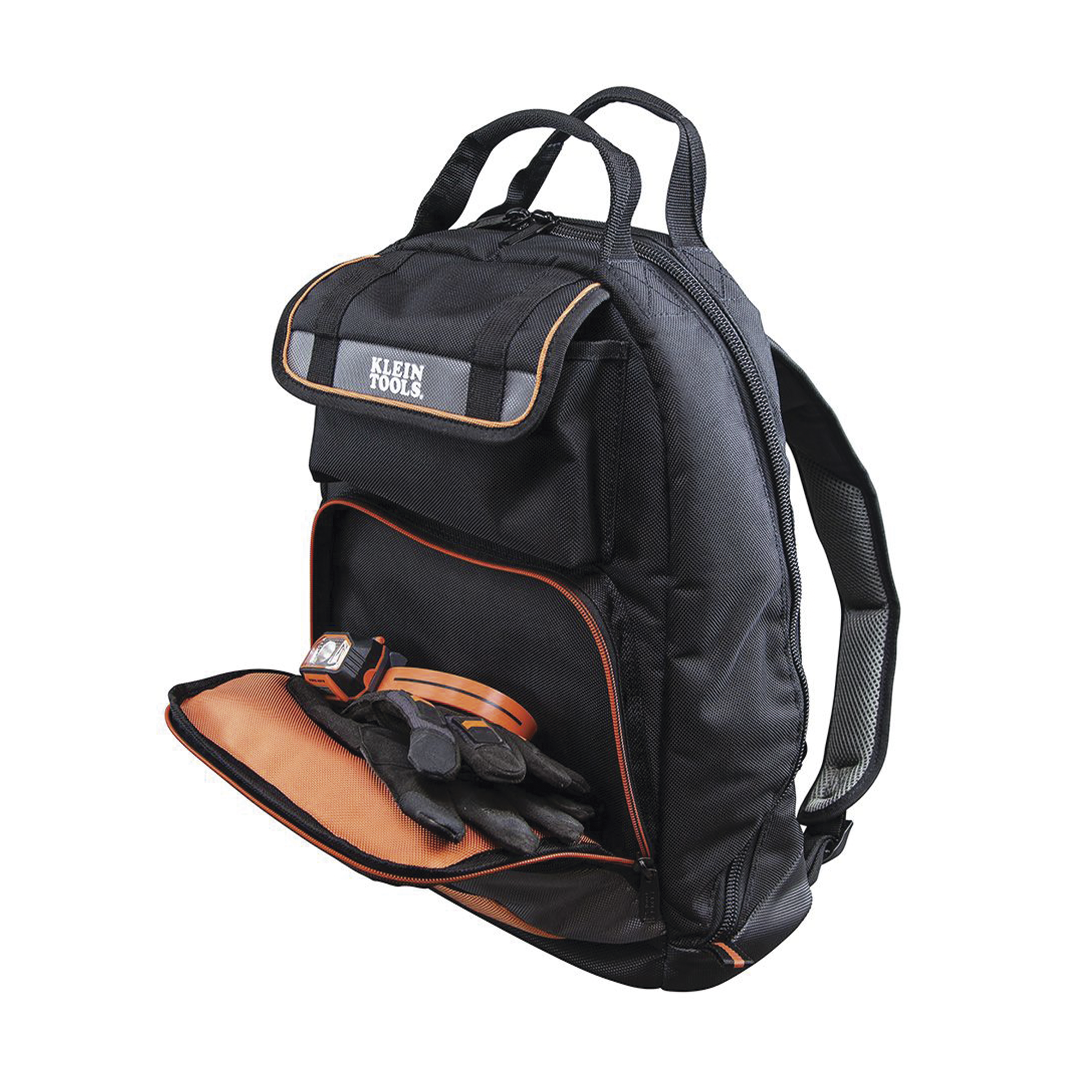 Mochila para Herramientas Tradesman Pro™ de 44.5 cm en Color Negro con 35 Bolsillos (No incluye herramientas).