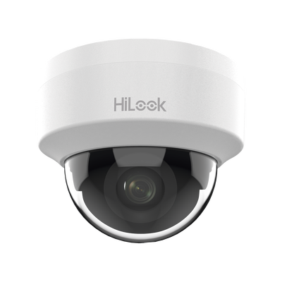 HiLook Series / Domo IP 2 Megapixel (1080p) / Lente 2.8 mm (Gran Angular) / 20 mts IR / Interior / PoE / dWDR / H.265+ / ONVIF — HiLook by HIKVISION · SKU IPC-D121H-C