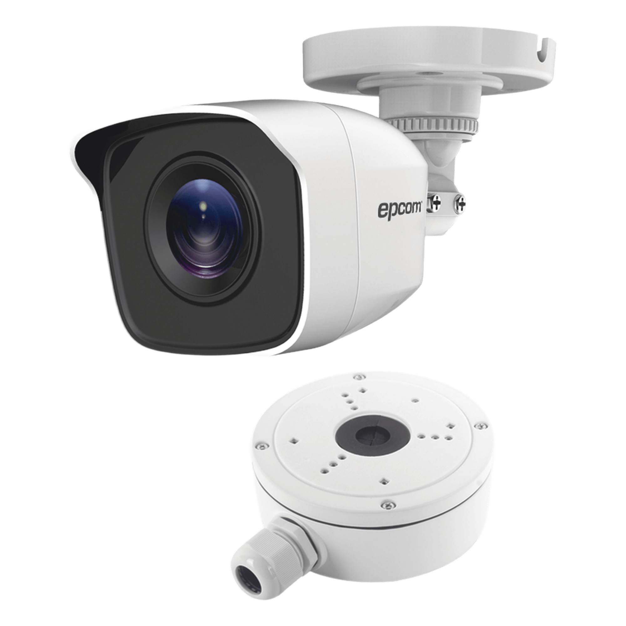Cámara Bala TURBOHD / 2 Megapixel / Lente 2.8 mm / IR 20 m (65.6 ft) / 4 Tecnologías Seleccionables / IP66 — EPCOM PROFESSIONAL · SKU B8-TURBO-G2W/AX