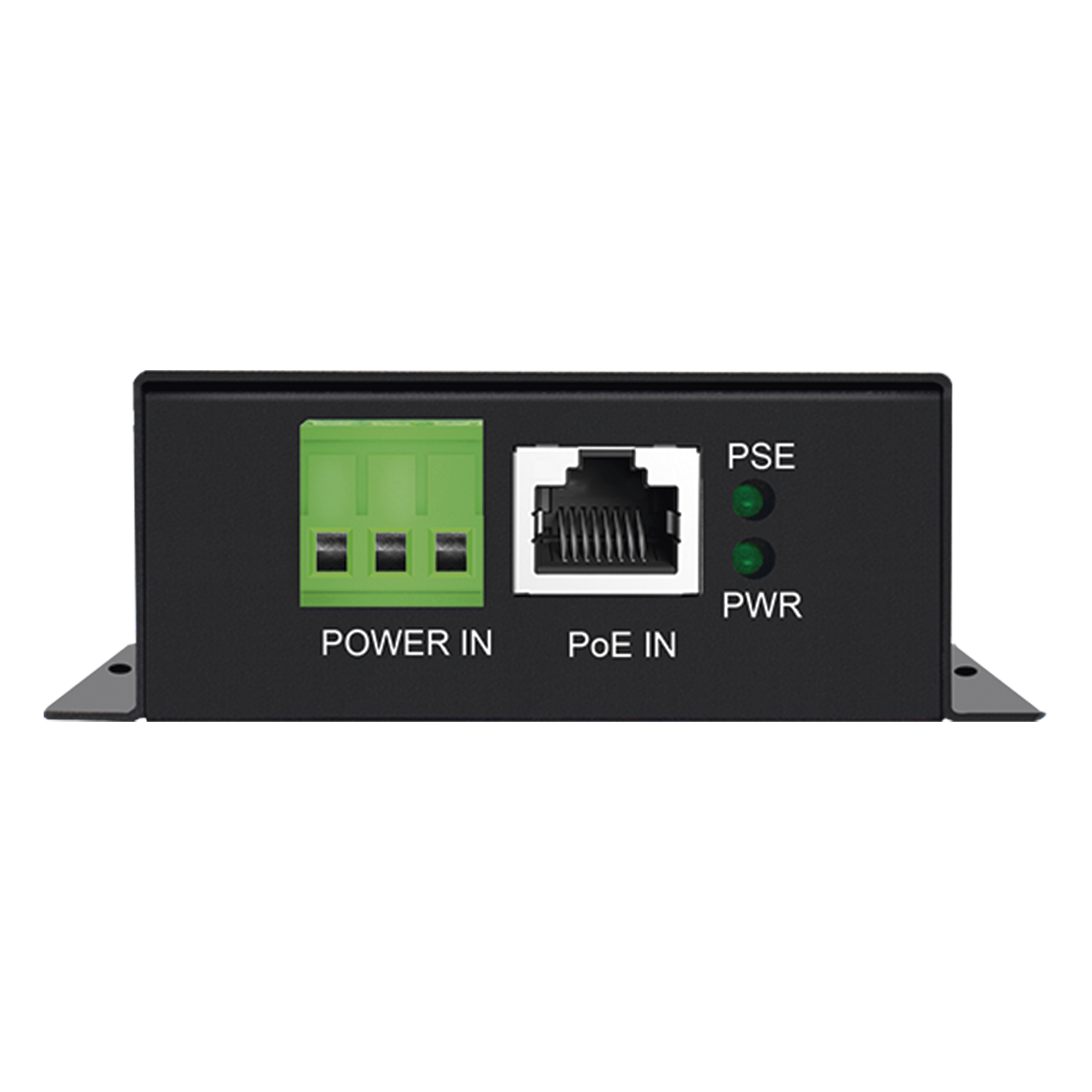 Convertidor PoE Industrial / Entrada PoE 802.3 af/at / Salida PoE pasivo 24V / Conexión plug and play / Alcance de hasta 100 metros / Ideales para Enlaces Inalámbricos