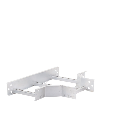Derivación "T" Horizontal de Aluminio Perfil Z / Peralte 3 1/4" / Ancho 9"/ Radio 8" / Incluye Tornillería (CHTHEZ314R8X9AK)