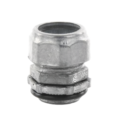 Kit de Conector EMT / 1/2 Pulgada (13 mm) / 3 Juegos / Acero Inoxidable 7x7 / 2 mm / Sistemas de Polvo Químico Seco