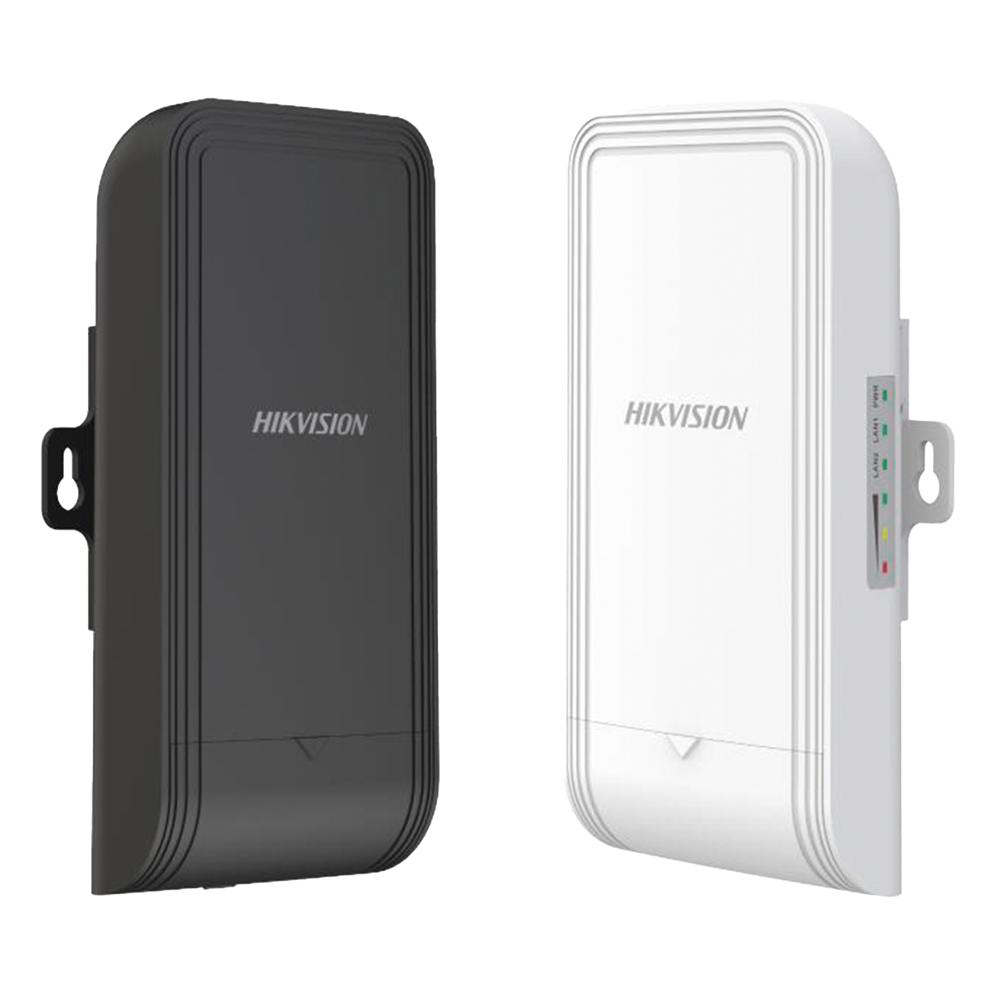 Kit Completo (Transmisor - Receptor) para Enlace PTP en 5 GHz / Aplicación para Elevadores / Antena Integrada de 7 dBi 2 x 2 MIMO / PoE af para alimentar una cámara /Autoajuste de Potencia / 500 Metros de Distancia — HIKVISION · SKU DS-3WF0EC-5ACT(B)