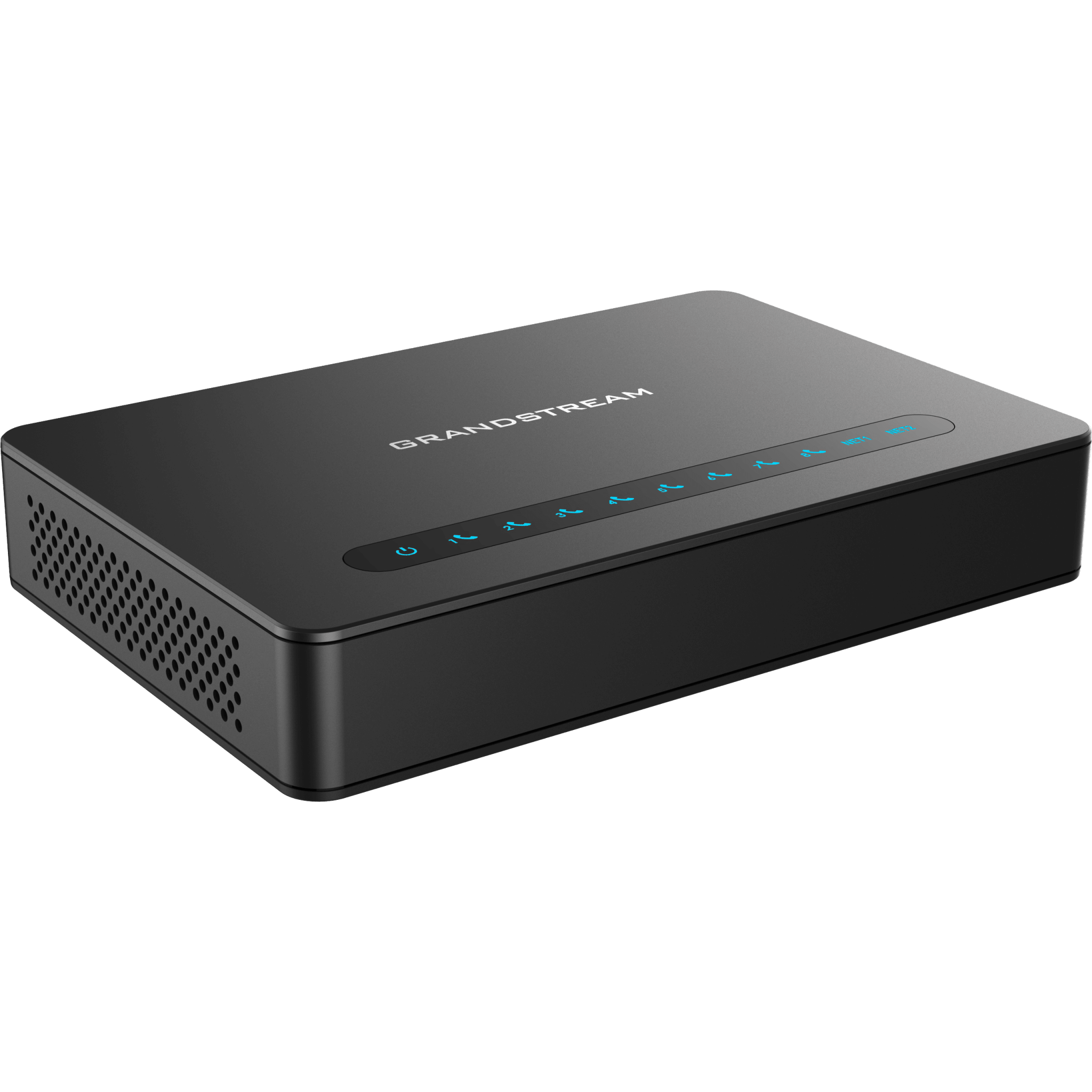Gateway 8 Puertos FXS (Conectar Teléfono Análogo) con Router NAT Gigabit / 2 Perfiles SIP / Cifrado AES / Conferencia de Voz 3 Participantes / Calidad de Voz HD / Fax T.38 / 2 Puertos Gigabit / Aprovisionamiento Automatizado TR069