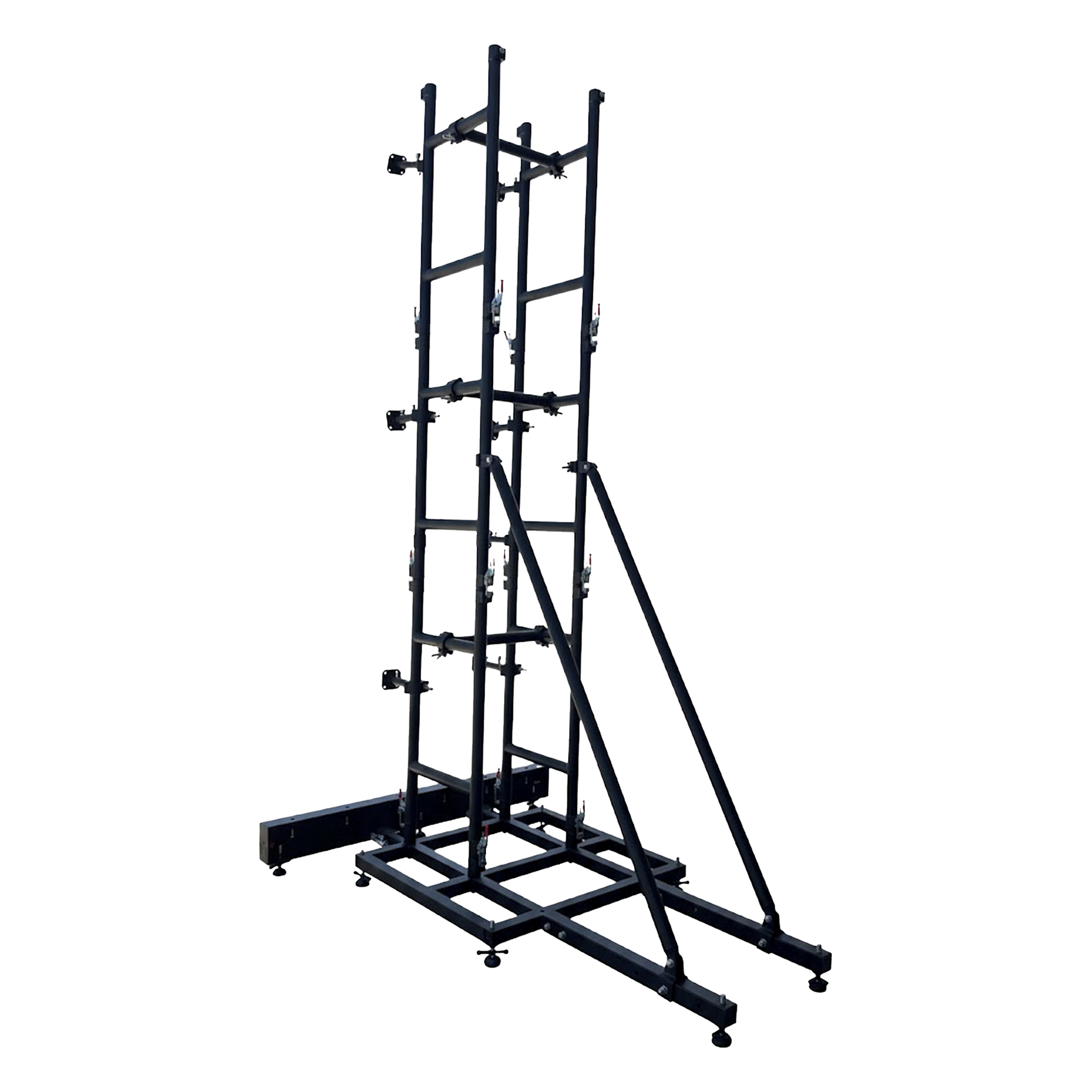 Kit Montaje Videowall 50x50 cm a Piso | Hasta 5m Altura | Soporte Inclinado | HIKVISION — SHINESTAGE · SKU KMBPPHIK50X50