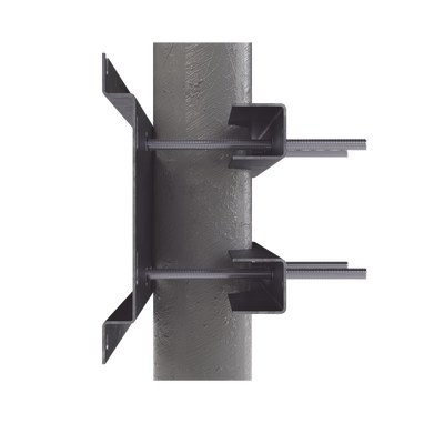 Herraje para Fijación a Pared, Torre o Poste compatible con LP-FORTE-09U-R3.