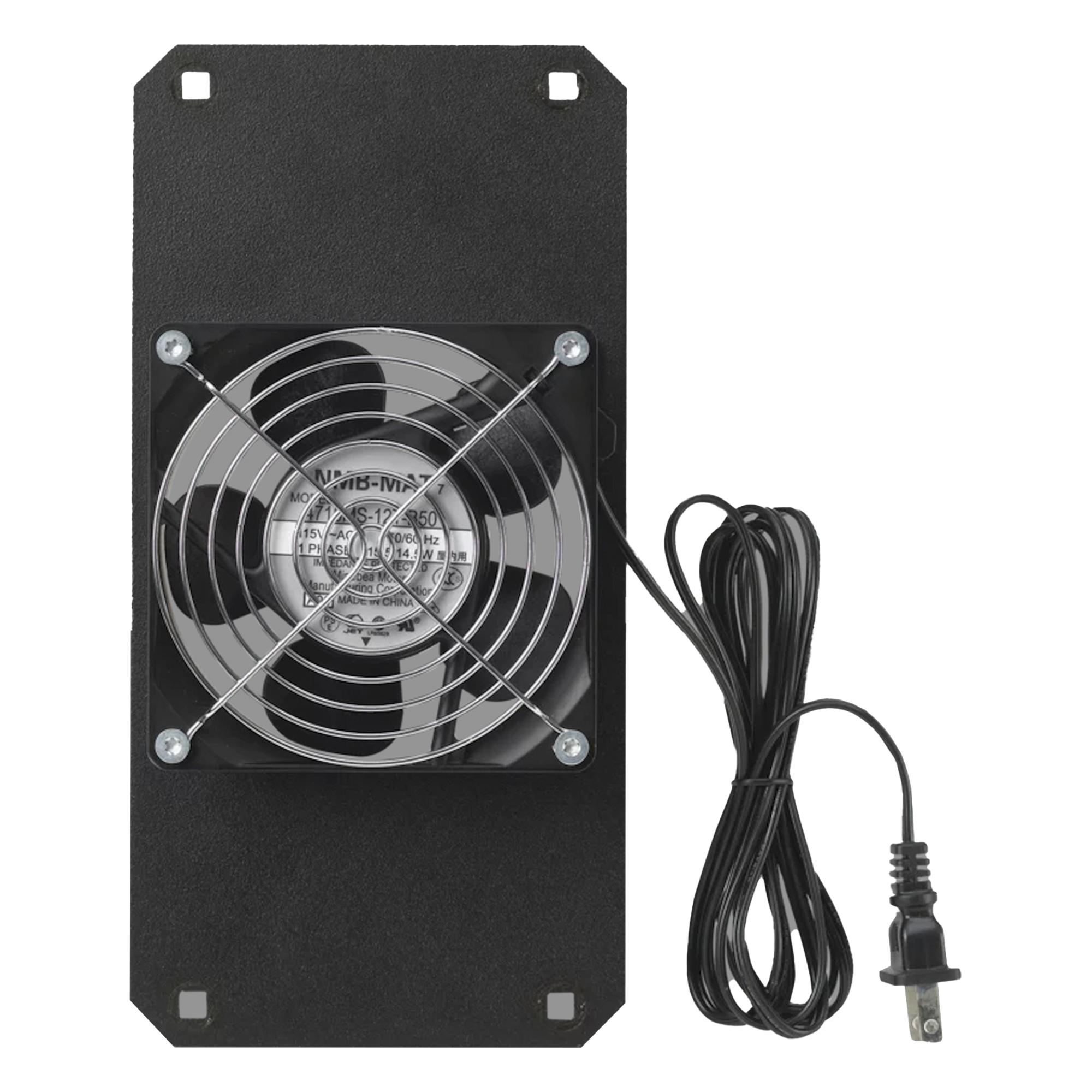 Kit de Ventilador, para Instalación en Gabinetes AccessPlus de Hoffman, de 115 Vca, 100 CFM, De Aluminio, Color Negro — HOFFMAN · SKU EWMF2