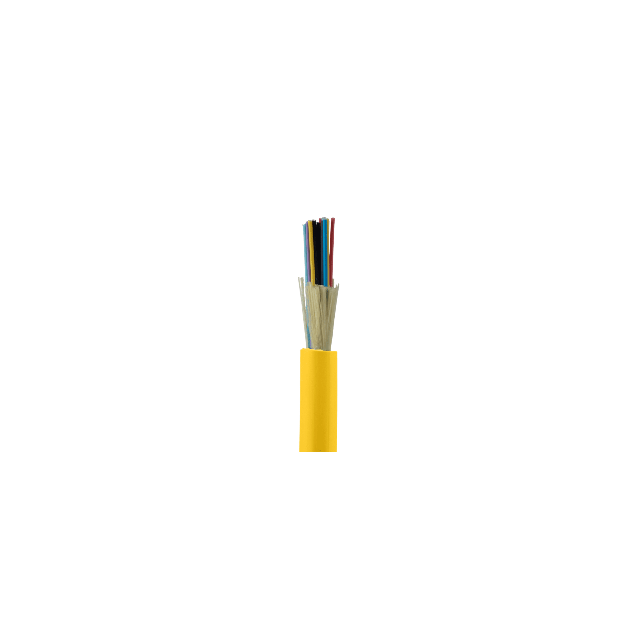 Cable de Fibra Óptica de 24 Hilos, Monomodo OS2 9/125, Interior, Tight Buffer 900um, No Conductiva (Dieléctrica), OFNR (Riser), Precio Por Metro
