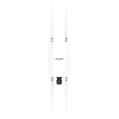 Punto de Acceso Súper WiFi 6 y PTMP para Exterior, Hasta 250 m de Cobertura, Doble Banda Simultanea, 574 Mbps en 2.4 GHz y 1.2 Gbps en 5GHz, 256 Usuarios Concurrentes por Banda, Administración en Nube Gratis con INSIGHTS — ALTAI TECHNOLOGIES · SKU CX600