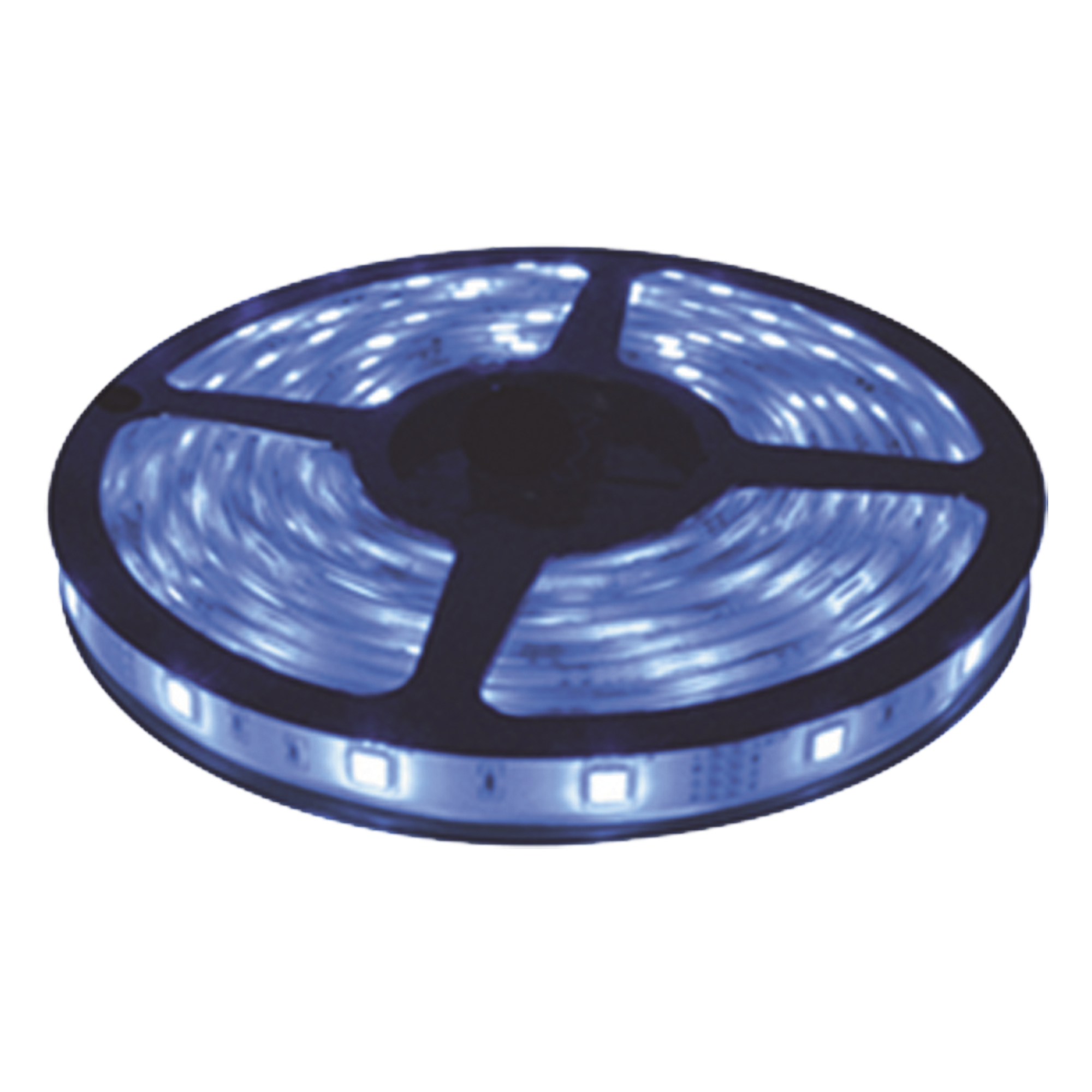 Tira Led de 5 m / Color Azul /Uso Interior / Potencia 15 W / 420 lm/ 12 V CD / IP 20. — JWJ · SKU JLTL-3528-IP20