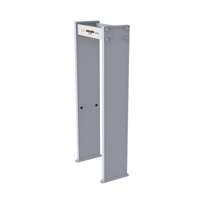 Arco Detector de Metales de 6 Zonas / Contador de Personas y Alarmas / Precisión de una Moneda 25 mm / 255 Niveles Sensibilidad / Pantalla LED 