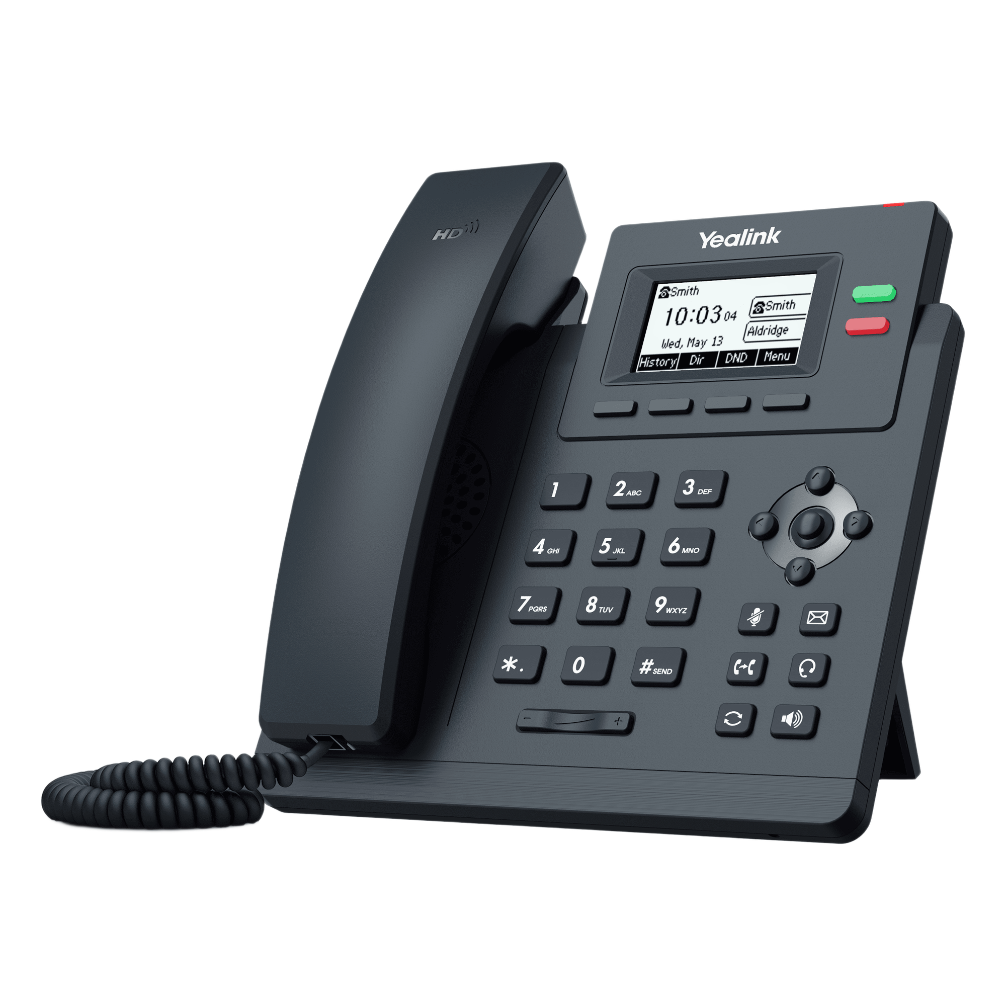 Teléfono IP Empresarial Yealink SIP T31P con 2 Líneas SIP y Conferencia de hasta 5 Participantes — YEALINK · SKU SIP-T31P