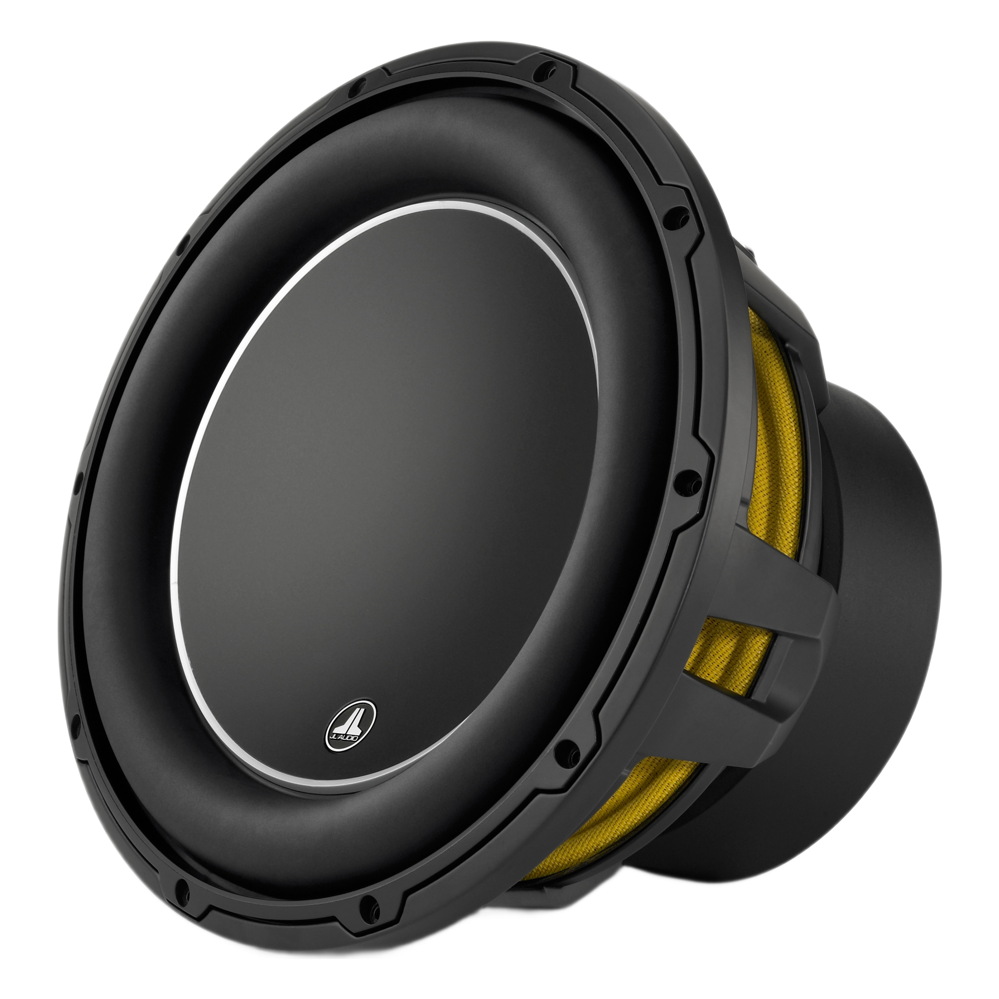 Subwoofer Car Audio / 12 Pulgadas / Bobina Dual 4 Ohm / 600W RMS / 1200W Pico / 84.5 dB Sensibilidad / 19 mm Xmax — JL AUDIO · SKU 10-03034-00