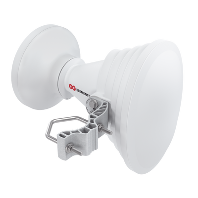 Antena Sectorial Asimétrica Starter Horn de 45º, 5150 - 5950 MHz, ganancia de 17 dBi, conexión directa con radios IS-5AC, PS-5AC y IS-M5, conexión RP-SMA