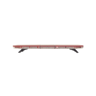 Barra de luces LED de 47", 124 LED, con control de tráfico en color ámbar, dual color rojo/claro, ideal para equipar ambulancias y unidades de bomberos