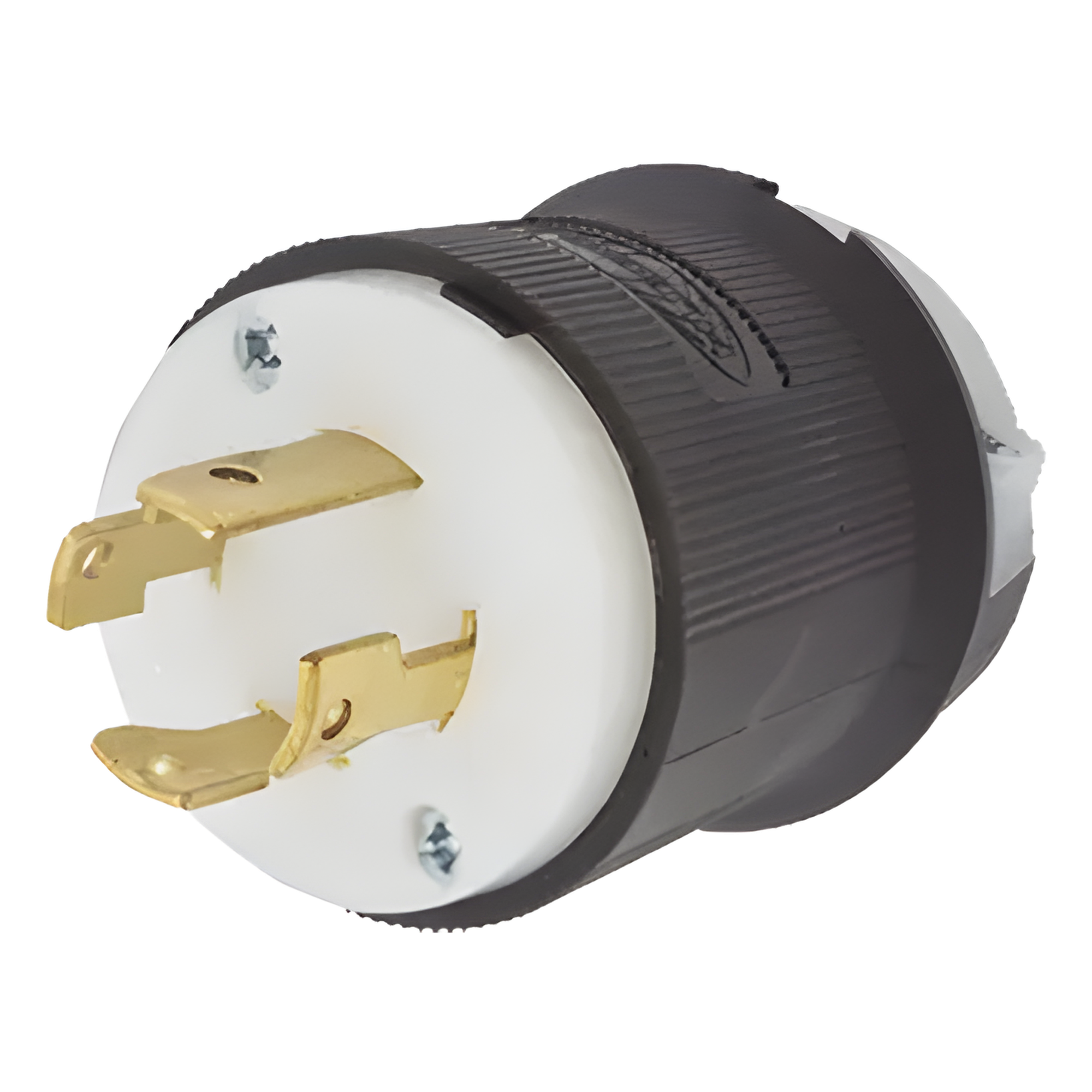 Clavija con Bloqueo de Media Vuelta Industrial 30 A 250 V CA / 3 Polos 4 Hilos / Nema L15-30P. — HUBBELL · SKU HUB-HBL-2721