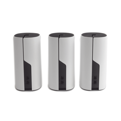 KIT 3 Routers Inalámbricos MESH Interior para Hogar / Doble Banda Wi-Fi 5 AC1200 Mbps / 2 Puerto Gigabit WAN/LAN / 2 Antenas Internas / Administración Mediante la App Deco (iOS, Android)