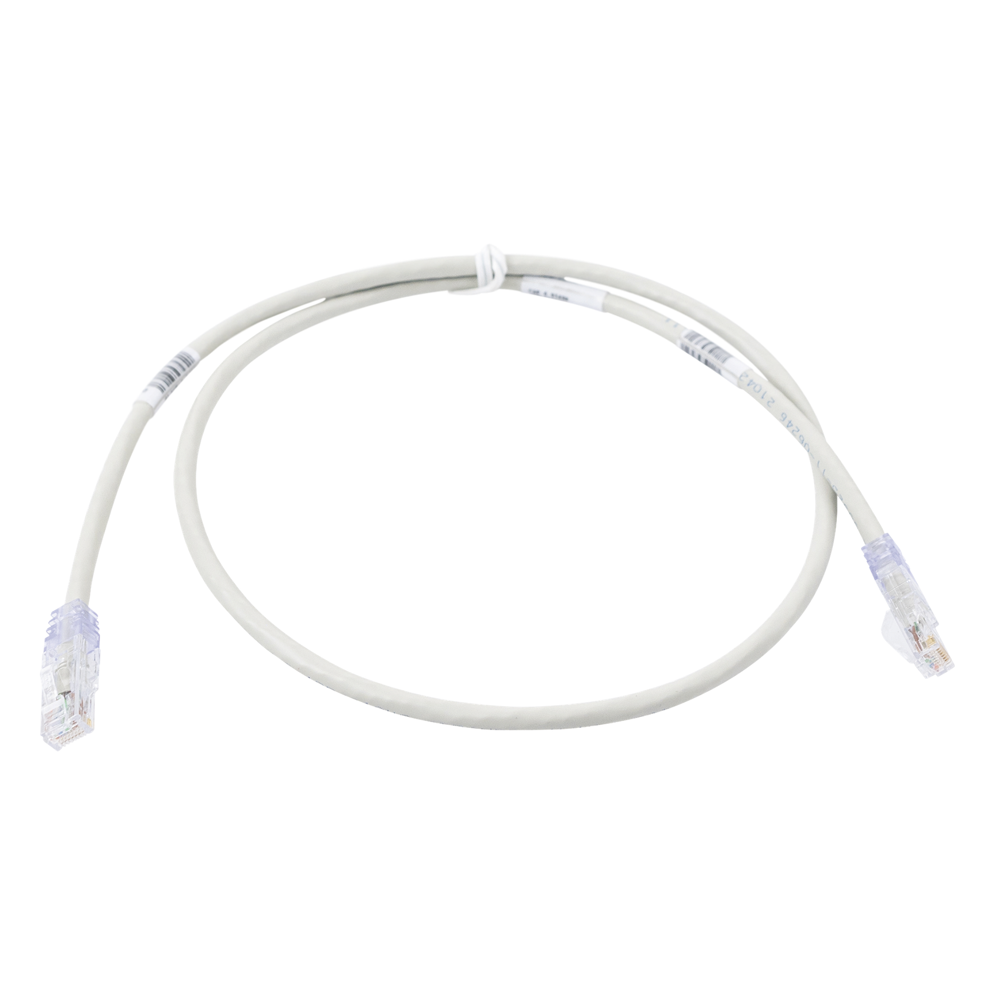 Cable de Parcheo TX6, UTP Cat6, 24 AWG, CM, Color Gris, 2.13 Metros (7 Pies) — PANDUIT · SKU UTPSP7GYY