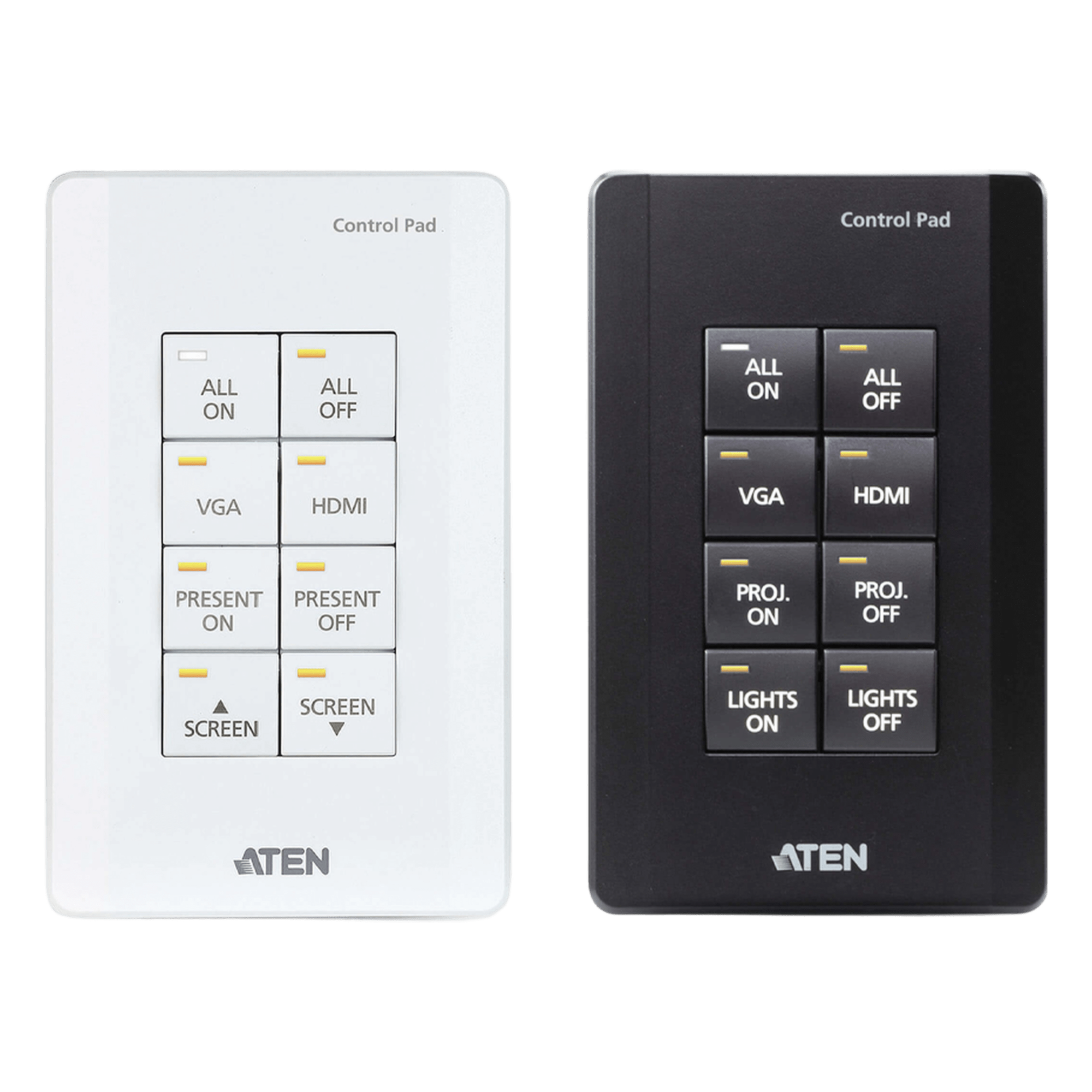 Sistema de control ATEN: panel de control de 8 botones · SKU VK0100