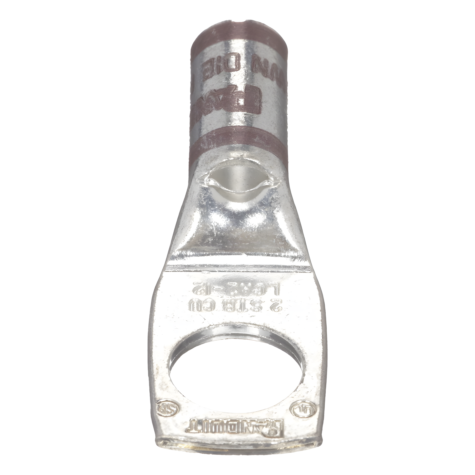 Zapata de compresión LCA2-12-Q, para cal. 2 Awg, Barreno para tornillo prisionero de 1/2, 1 Pz — PANDUIT · SKU LCA2-12-Q