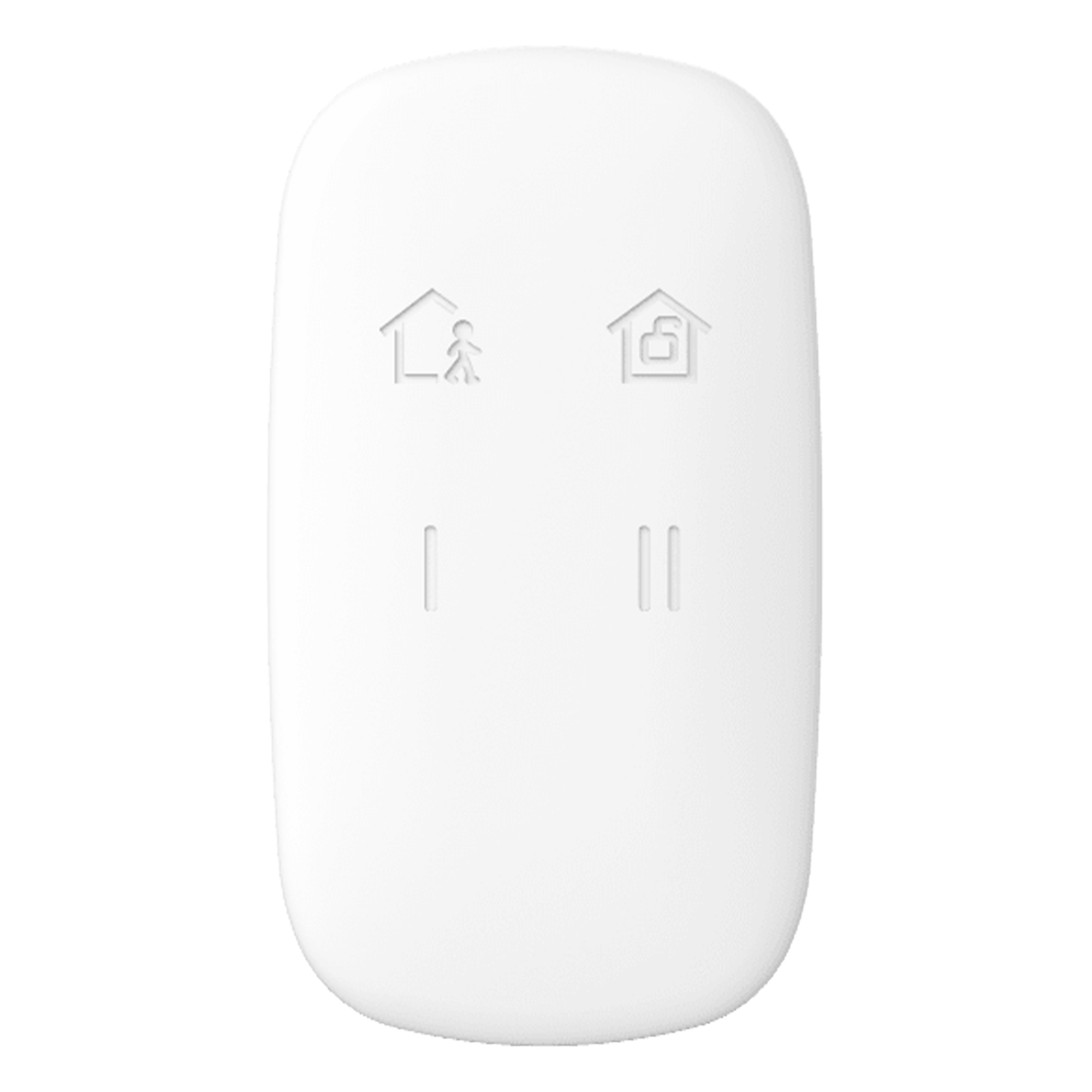 (AX PRO) Control Remoto para Armado y Desarmado / Teclas con Funciones Programables — HIKVISION · SKU DS-PKF1-WB(B)
