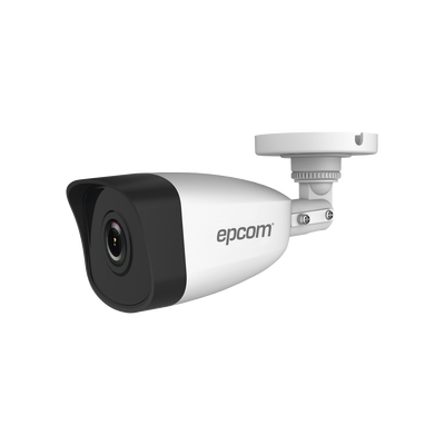 Cámara Bala IP / 2 Megapixel / Lente 2.8 mm / IR EXIR 30 m (98.4 ft) / IP67 / PoE / dWDR / H.265 — EPCOM · SKU XB21H