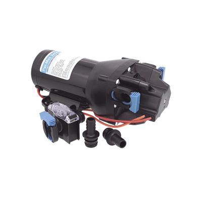 Bomba controlada por presión Par Max HD 4' a 12 Vca, alta presión 40 psi 15 lpm / 4 gpm