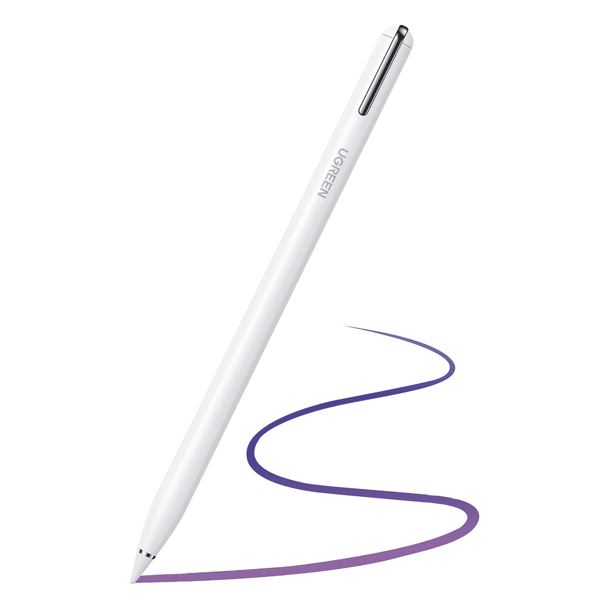 Lápiz Stylus Inteligente para iPad / Carga USB-C / Bluetooth / Detección de Inclinación / Adsorción Magnética / Compatibilidad Multi-iPad — UGREEN · SKU 90915