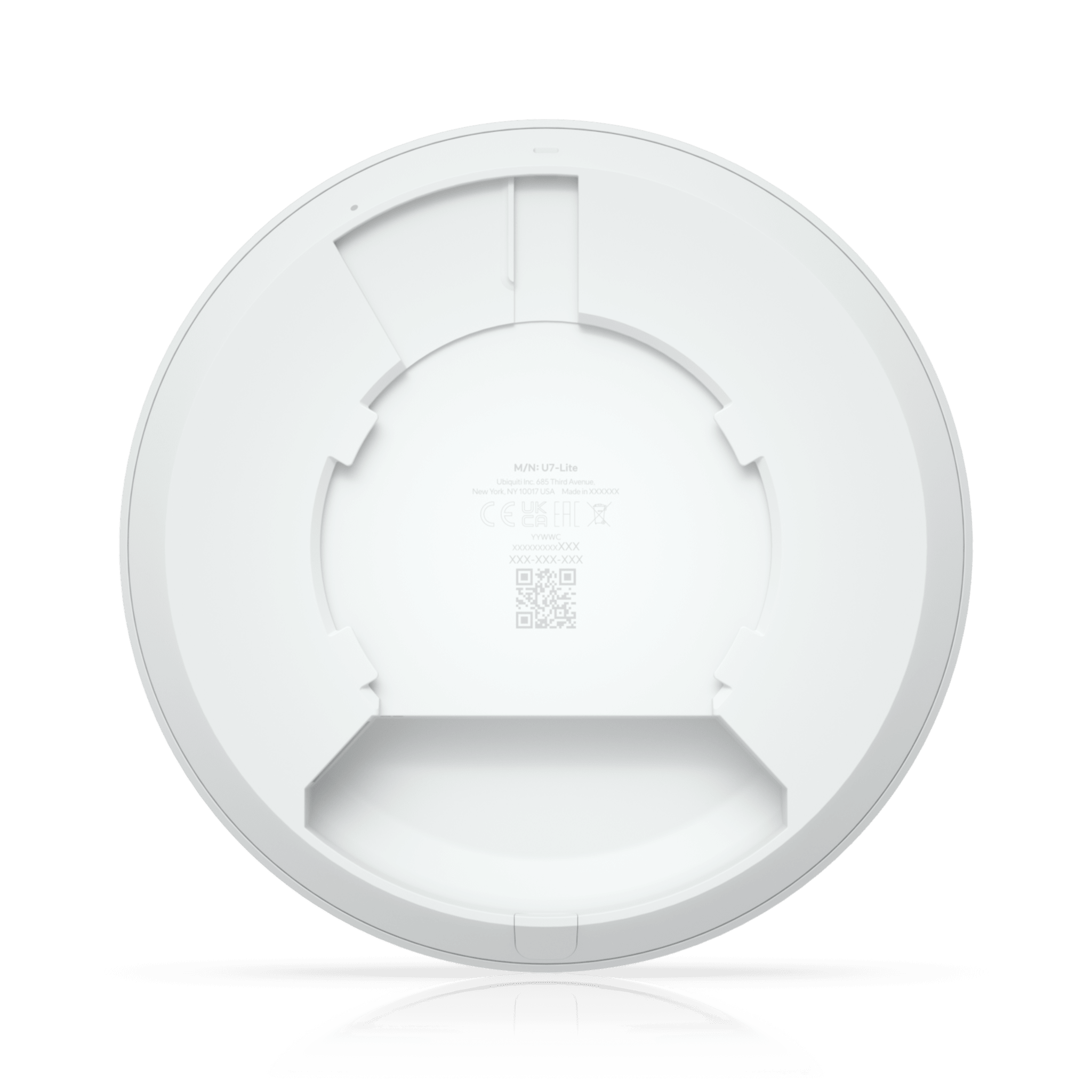 U7 Lite Wi-Fi 7 Doble Banda para Interiores con Cobertura de Hasta 115 m² y Soporte para Hasta 200 Usuarios