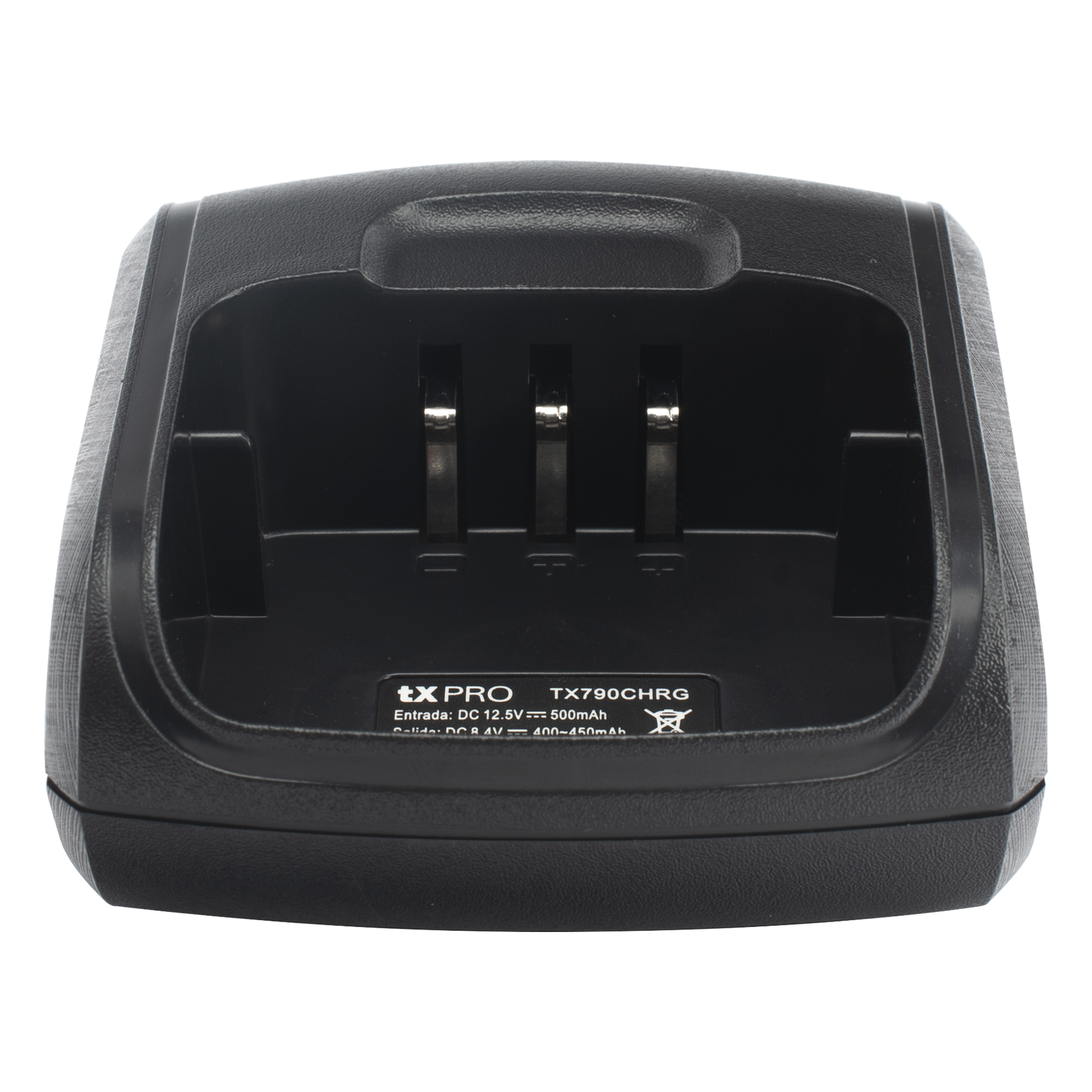 Cargador de Escritorio / Carga Múltiple / Baterías LB90L / Indicadores LED / Diseño Compacto — TXPRO · SKU TX790CHRG