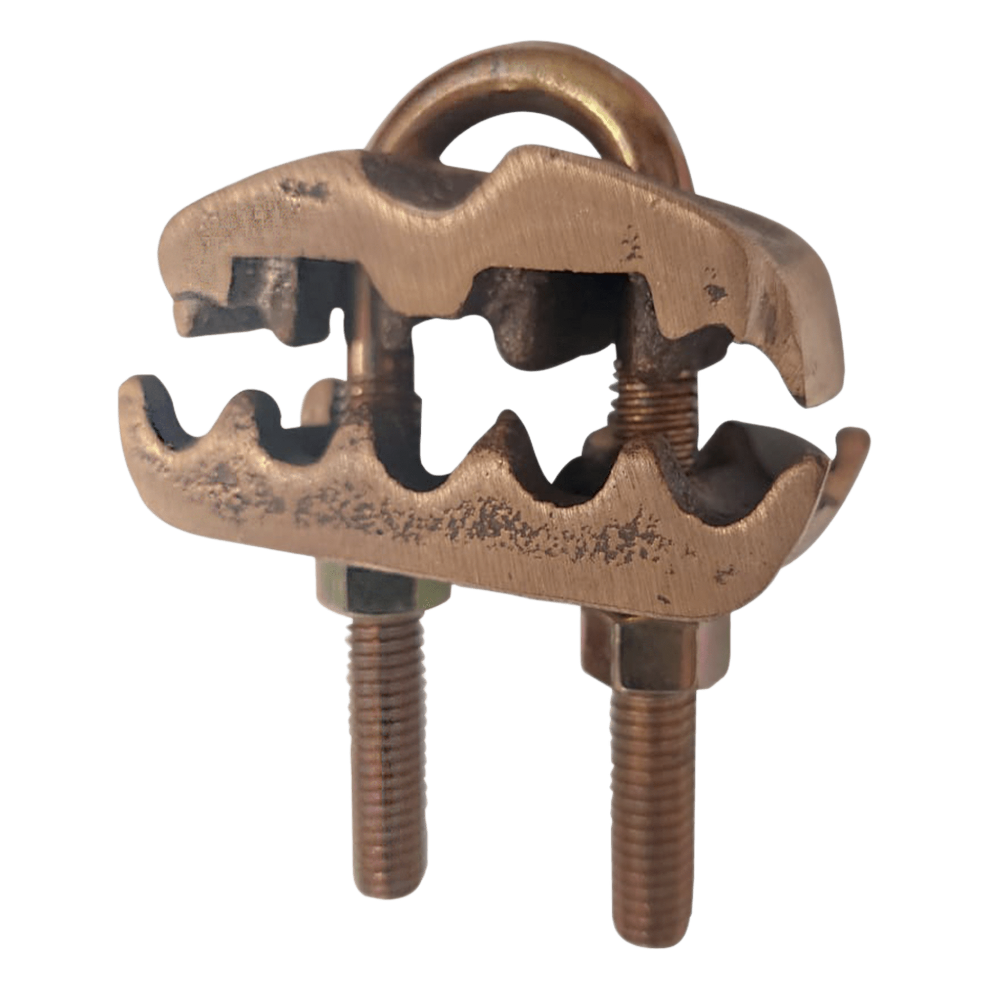 Conector para 3 Cables de Cobre (4 - 2/0 AWG) a Tubo o Varilla (5/8 in - 3/4 in). — LINKEDPRO BY EPCOM · SKU LP-CP-2/0
