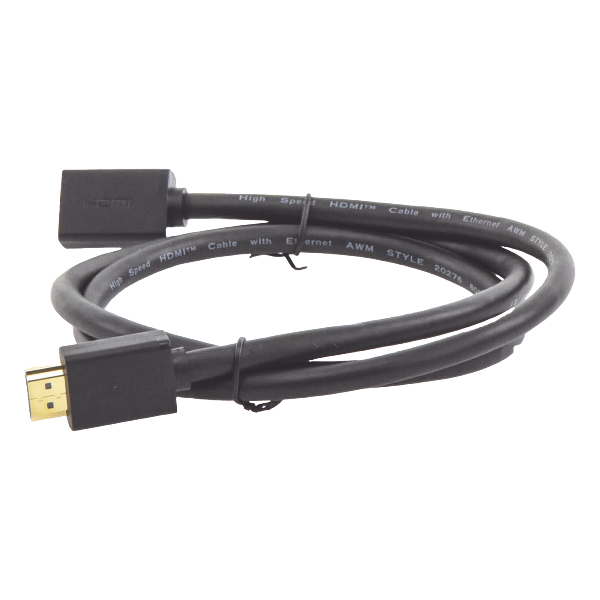 Cable Extensor HDMI de 1 Metro (3.28 Pies) / 4K@60Hz / 3D / HDR / Macho a Hembra / Núcleo de Cobre Estañado / Transmisión Estable