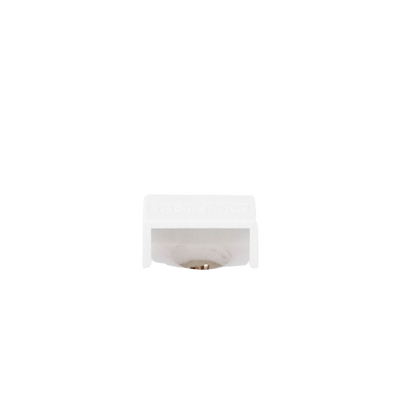 Tapa final color blanco de PVC auto extinguible, para canaletas TMK1020, TMK1020SD, TMK1020CD (5190-02001)