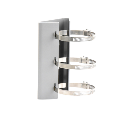 Montaje de Poste para PTZ / Acero Inoxidable / Compatible con PTZ HIKVISION