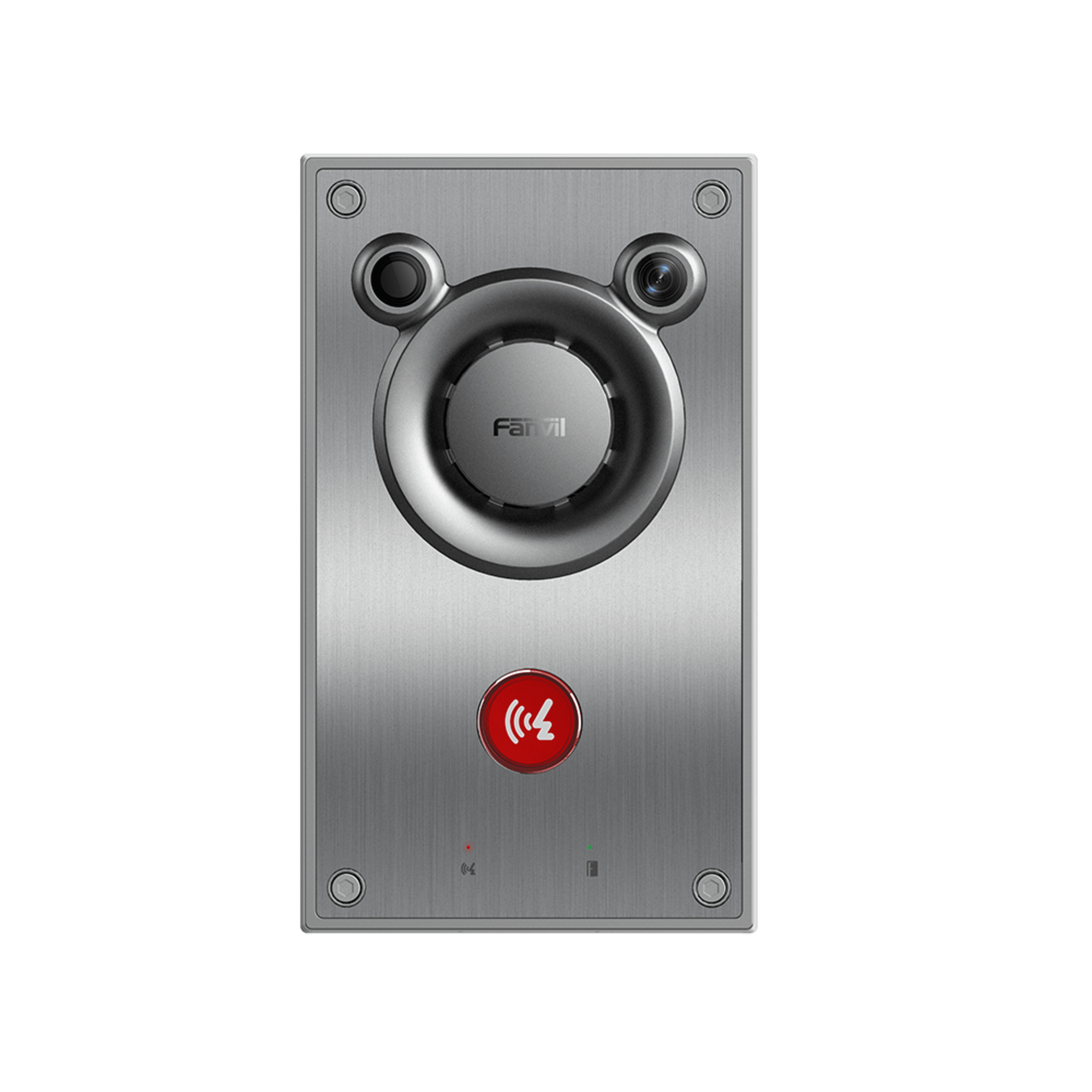 Video Intercomunicador IP con Cámara 4MP / Altavoz 10W / 2 Líneas SIP / IP66 e IK10 Anti-vandálico / PoE 802.3af / Visión Nocturna IR y HDR / -40°C a 70°C