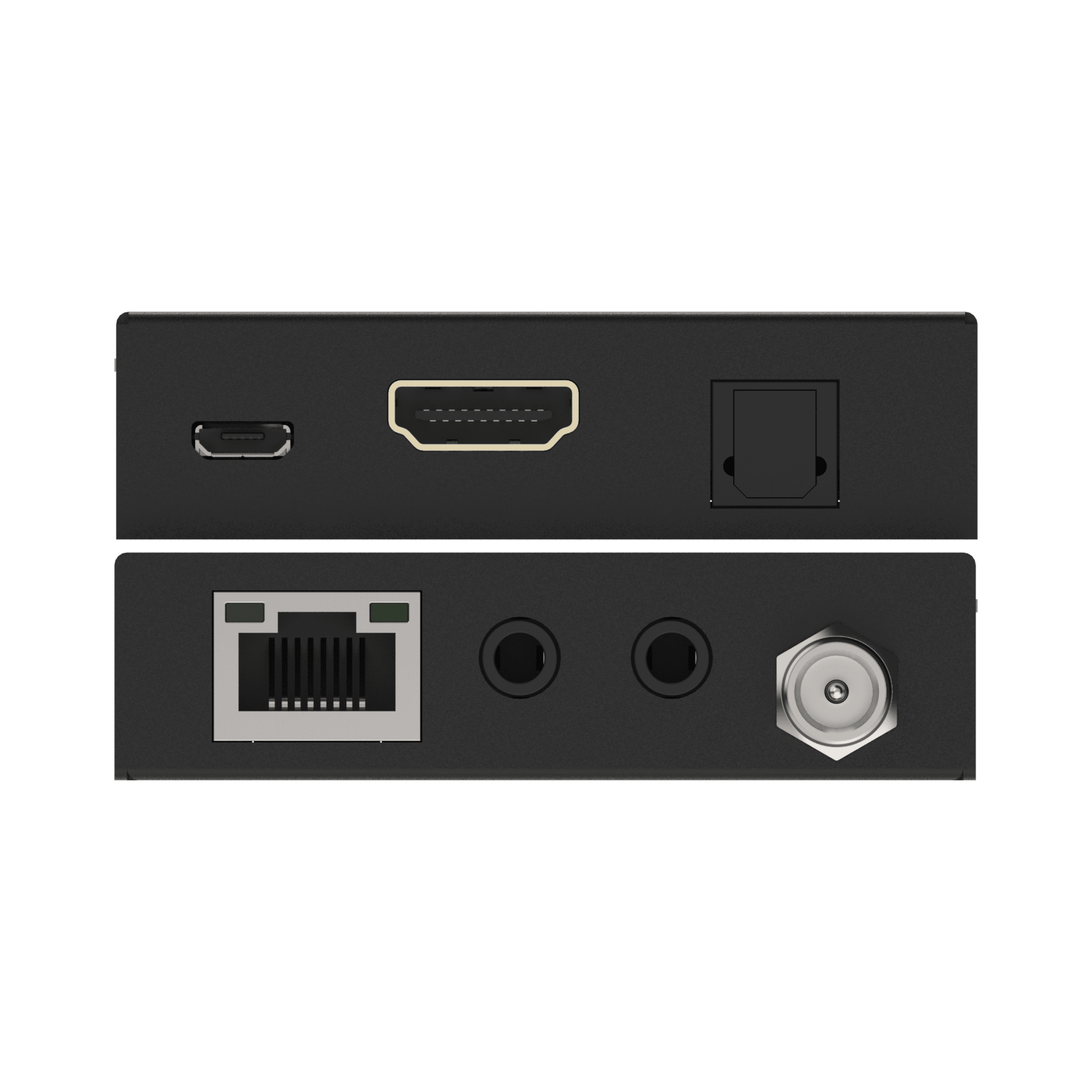 Extensor HDMI 4K@60Hz | PoC Bidireccional | HDR y Dolby Vision | Audio ARC y Óptico | Transmisión hasta 70m por CAT6