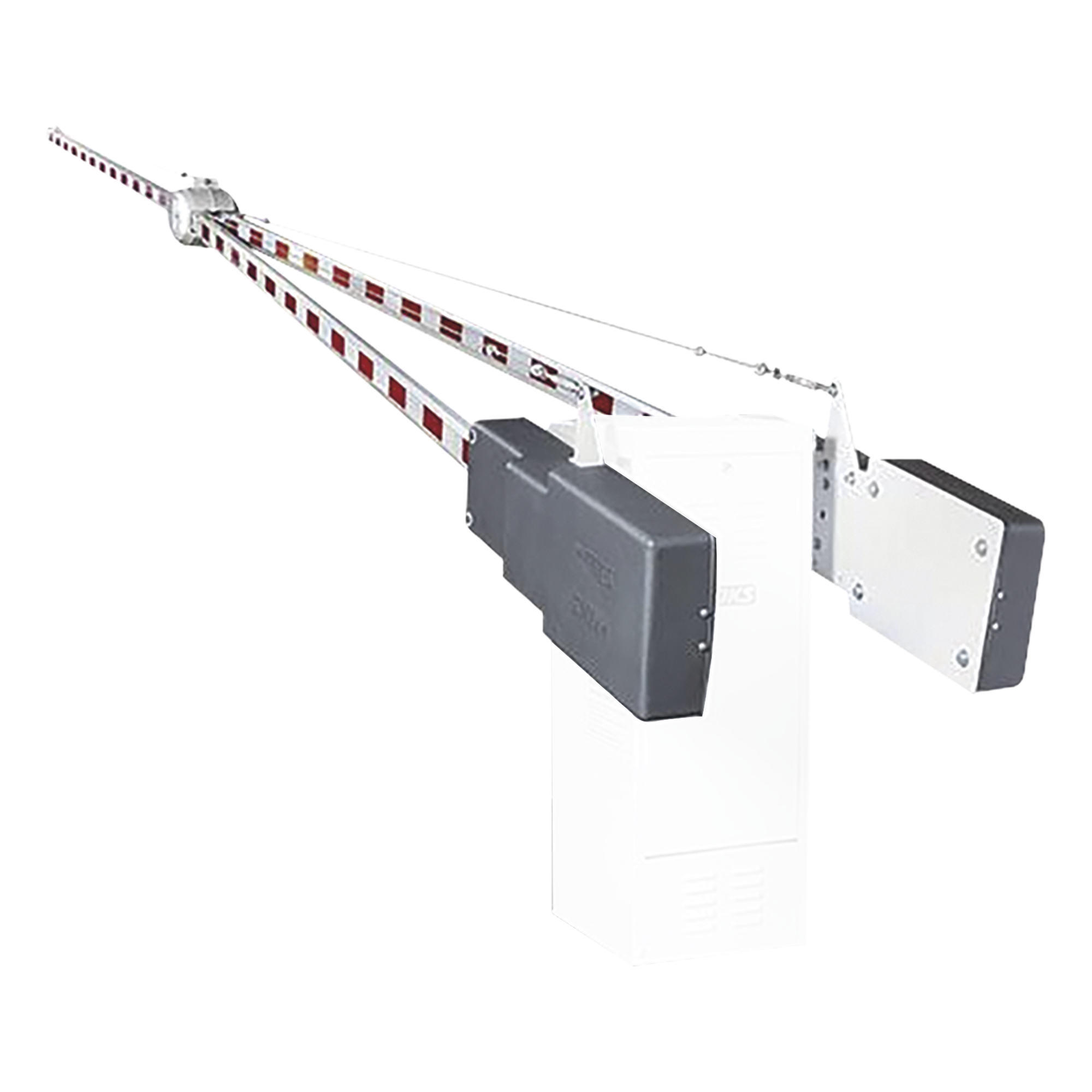 Brazo Octogonal de Aluminio de 3 Piezas / Longitud 27 pies / Solo Compatible con Barrera 1602 — DKS DOORKING · SKU 1602-287