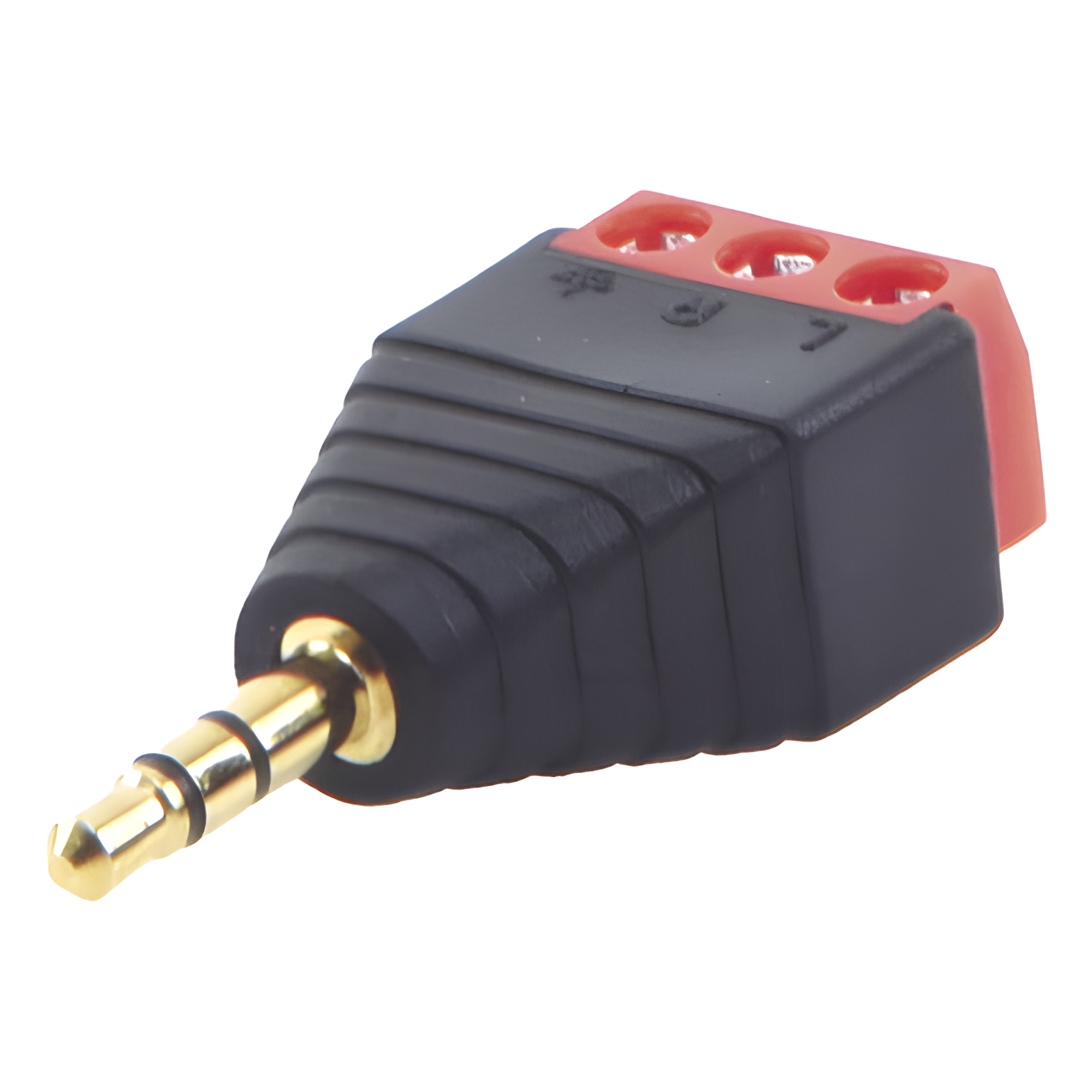 Conector de audio de 3.5mm macho a terminal de tornillo de 3 pines — EPCOM PROAUDIO · SKU EP-CON35