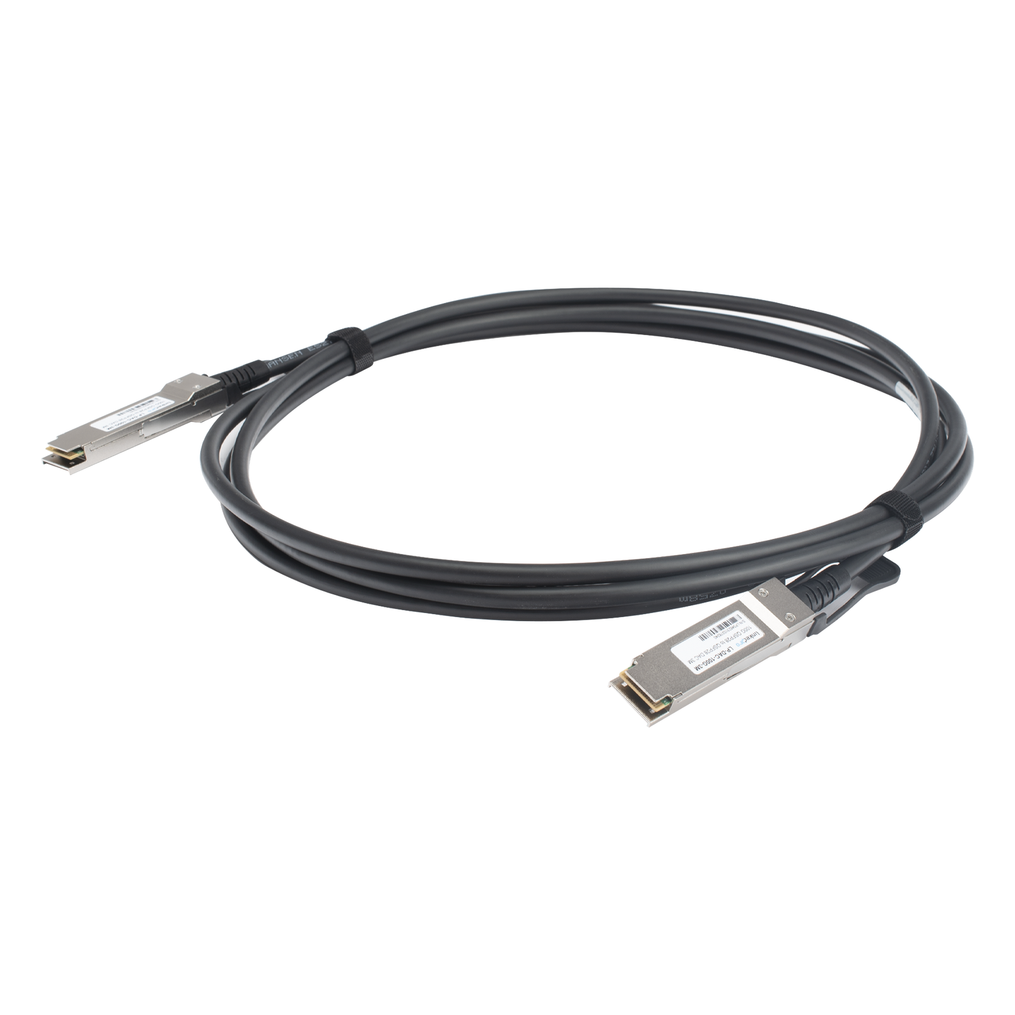 Cable DAC QSFP28 de 100 Gbps a 100 Gbps / Passive Direct Attach Copper Twinax Cable / Longitud: 3 metros — LINKEDPRO BY EPCOM · SKU LP-DAC-100G-3M