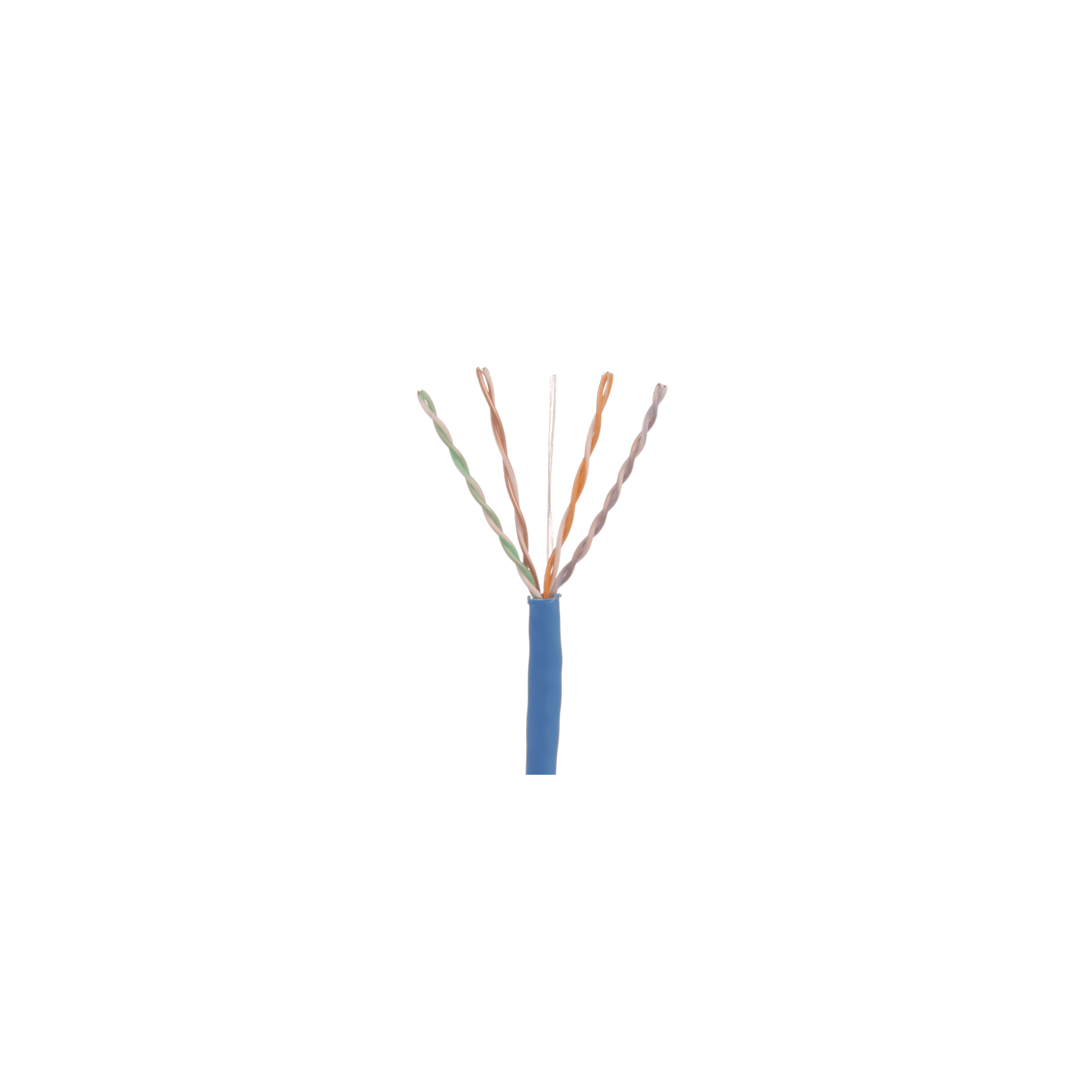 Bobina de Cable UTP 305 Metros (1000 Pies) de Cobre, TX6000? PanNet, Azul, Categoría 6 (24 AWG), CMP (Plenum), de 4 Pares